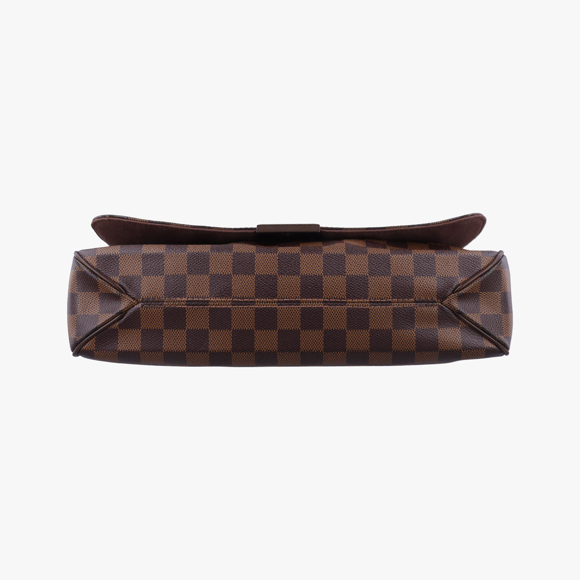 Pre-owned Louis Vuitton BROOKLYN MM EBENE Damier Canvas N51212 shoulderbag | stylenewstar