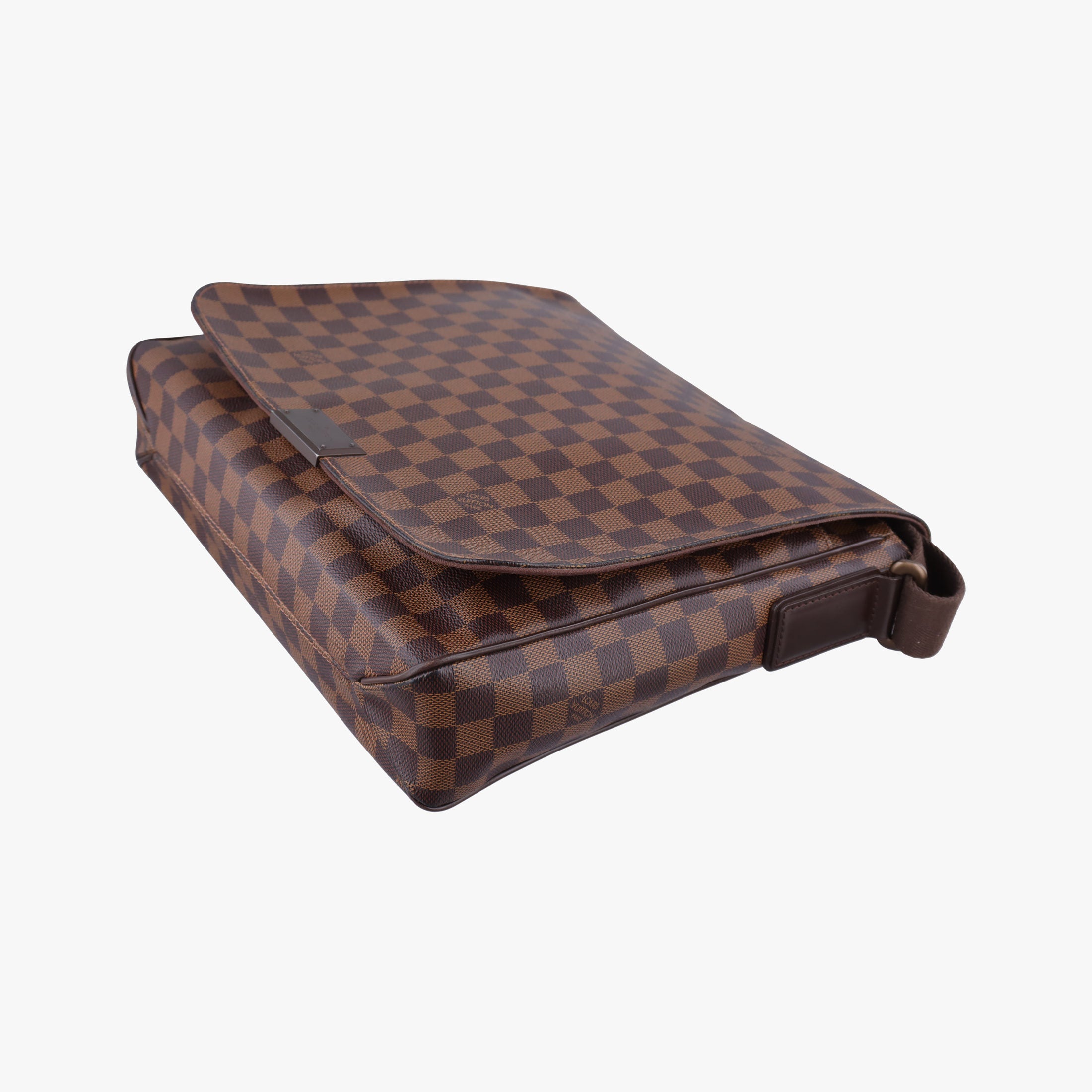 Pre-owned Louis Vuitton BROOKLYN MM EBENE Damier Canvas N51212 shoulderbag | stylenewstar