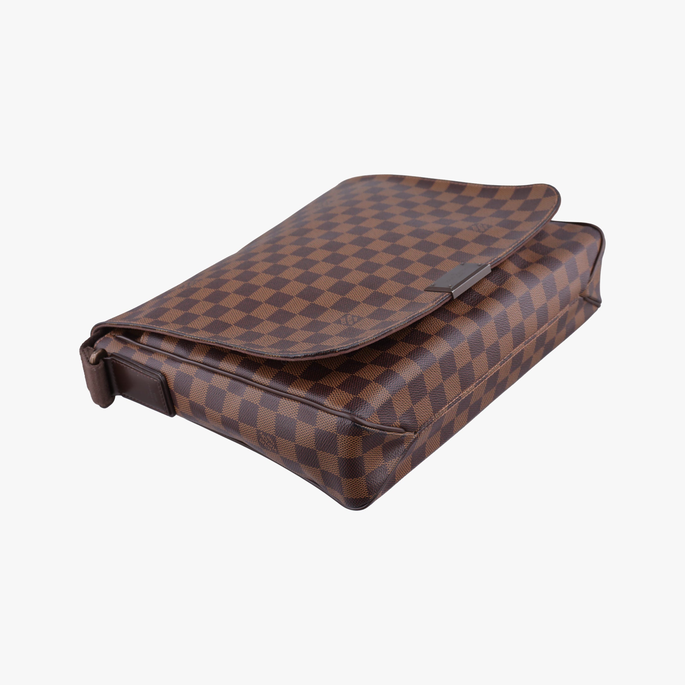 Pre-owned Louis Vuitton BROOKLYN MM EBENE Damier Canvas N51212 shoulderbag | stylenewstar