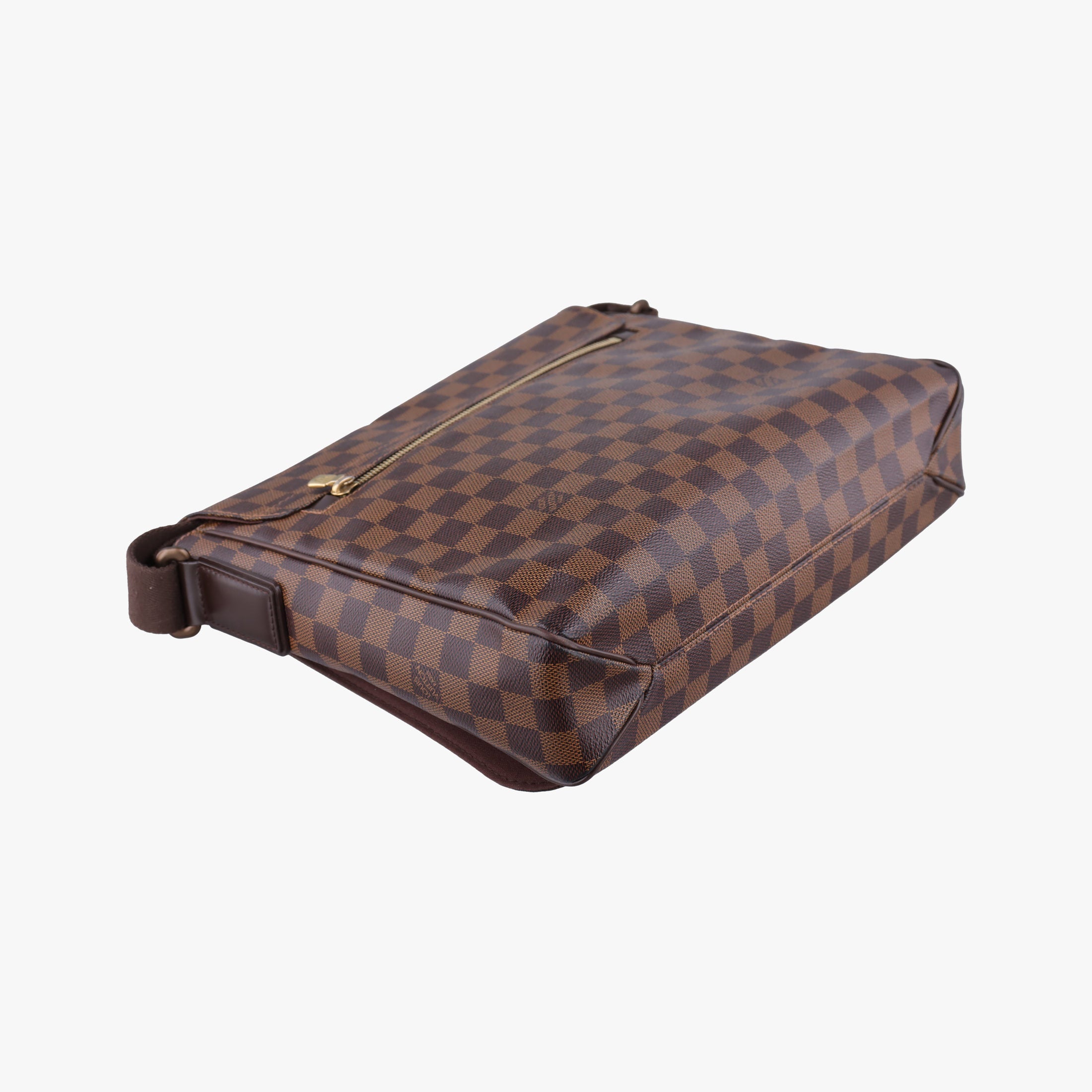 Pre-owned Louis Vuitton BROOKLYN MM EBENE Damier Canvas N51212 shoulderbag | stylenewstar