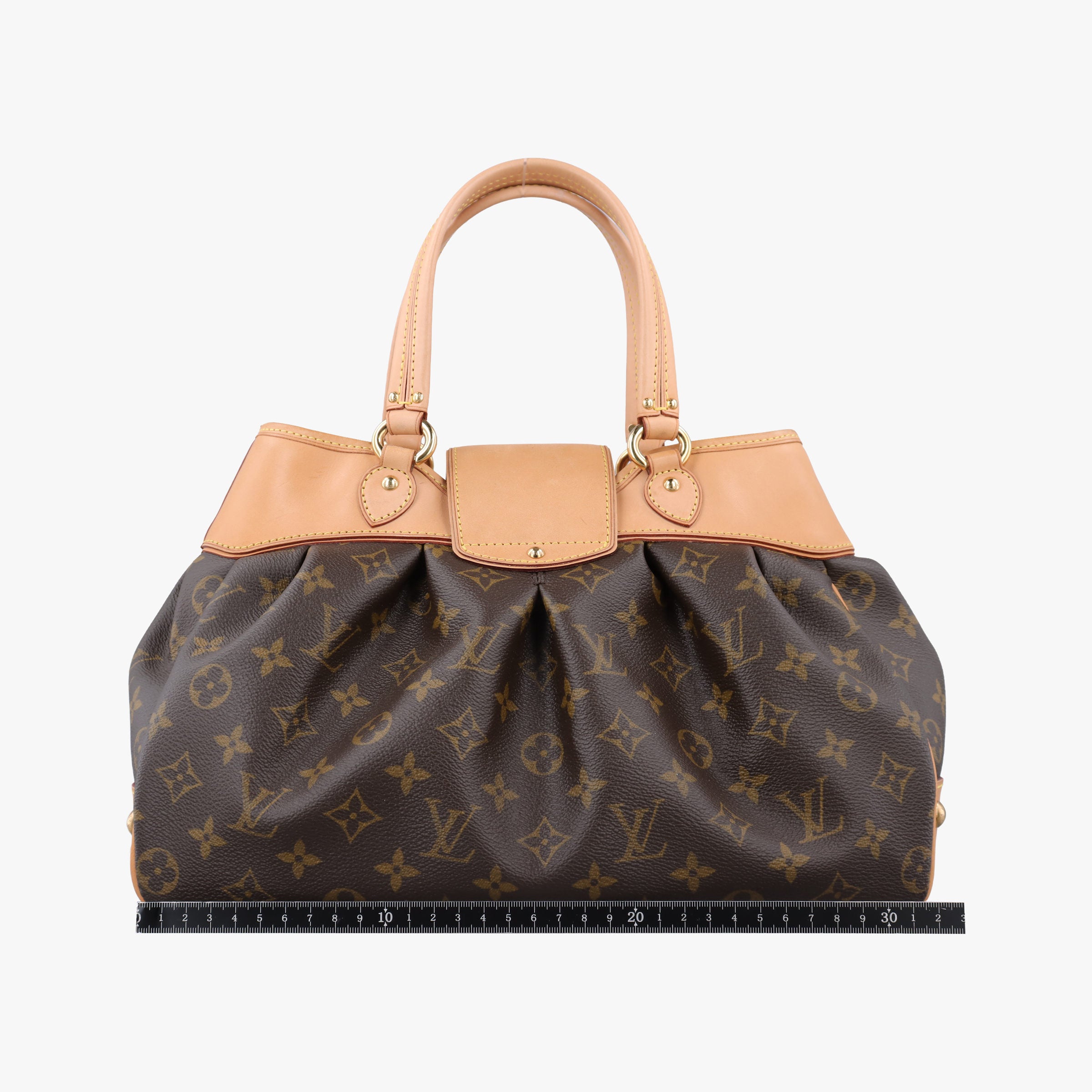 Pre-owned Louis Vuitton Boesy PM Brown Monogram Canvas M45715 handbag | stylenewstar