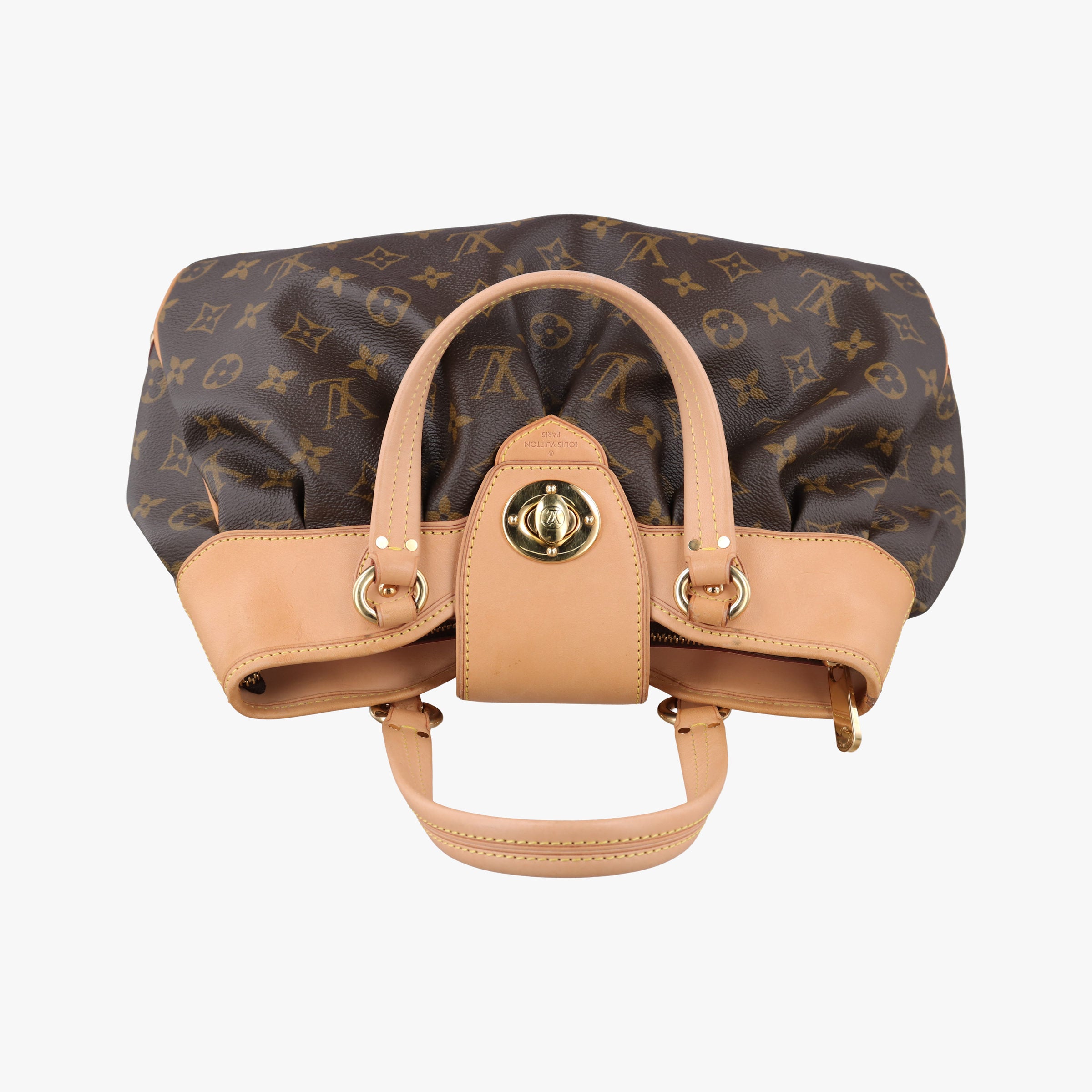 Pre-owned Louis Vuitton Boesy PM Brown Monogram Canvas M45715 handbag | stylenewstar