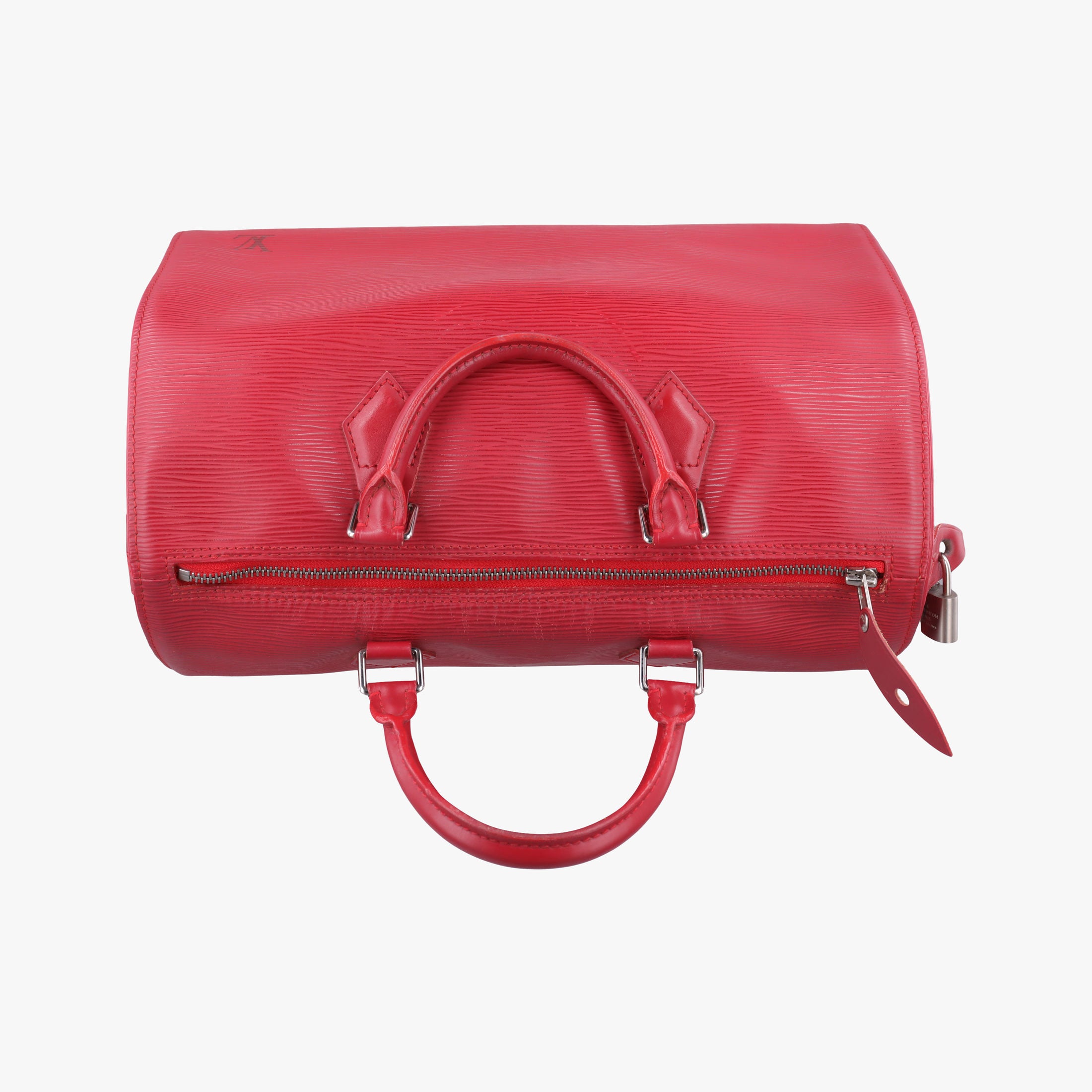 Pre-owned Louis Vuitton Speedy 30 Castillian Red epi M43007 handbag | stylenewstar
