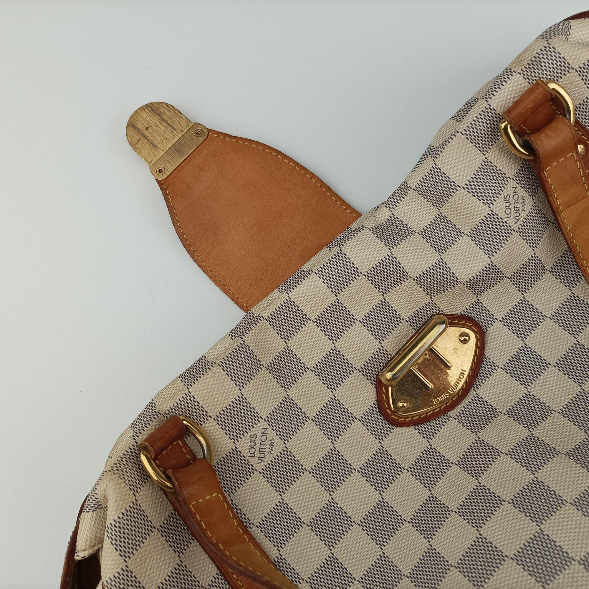 Secondhand Louis Vuitton STRESA PM Azur Damier Canvas N42220 shoulderbag | stylenewstar
