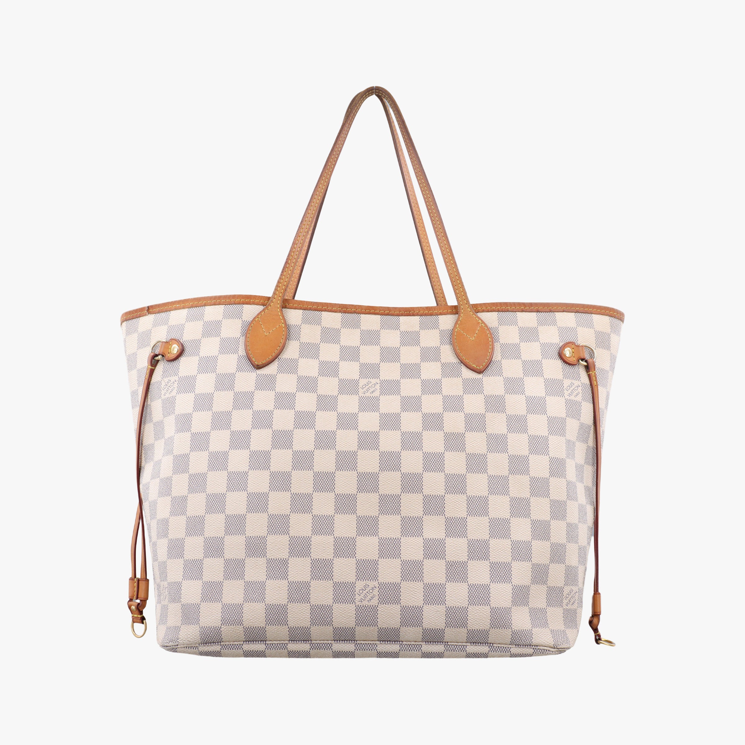 Vintage Louis Vuitton Neverfull MM Azur Damier Canvas N51107 shoulderbag | stylenewstar