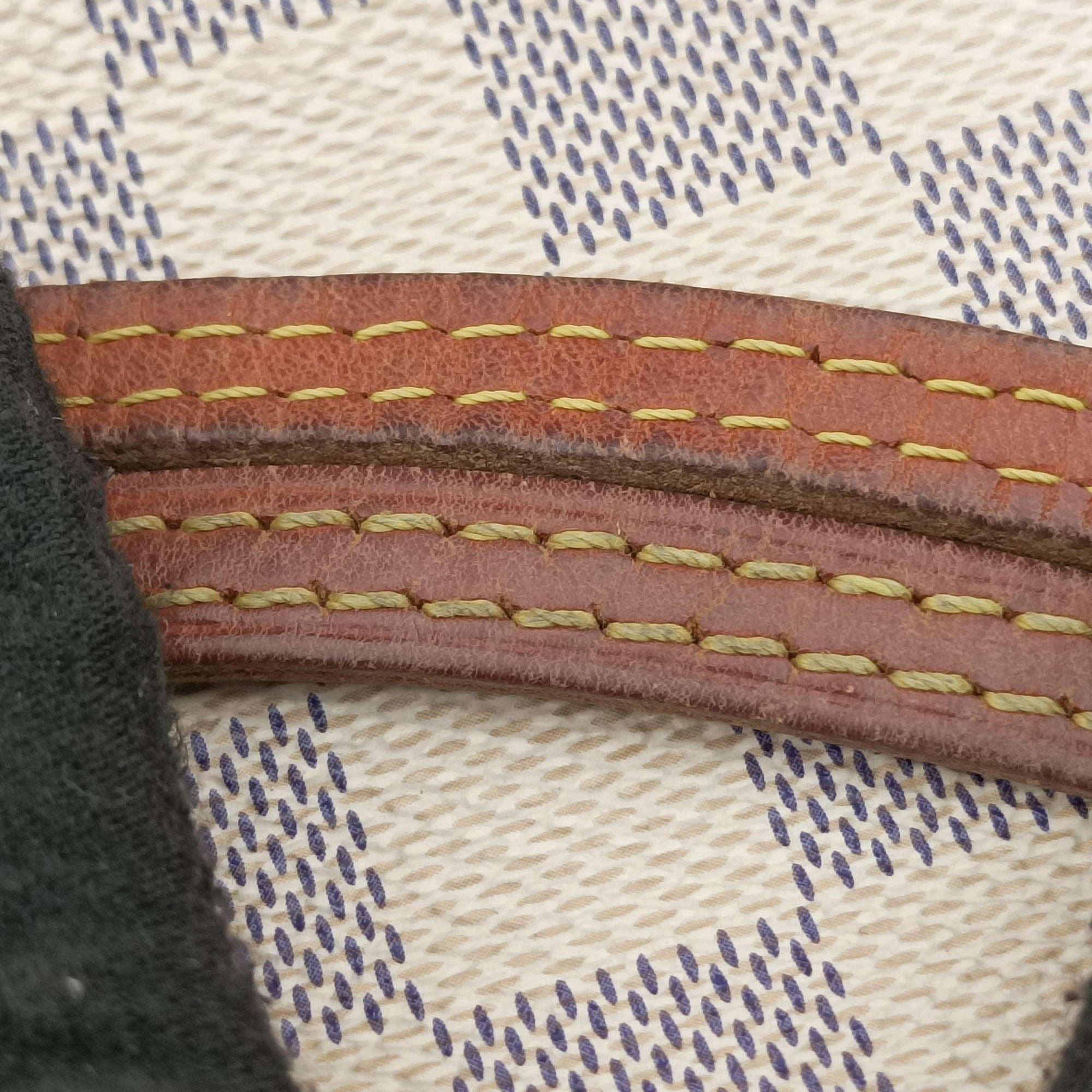 Vintage Louis Vuitton Neverfull MM Azur Damier Canvas N51107 shoulderbag | stylenewstar