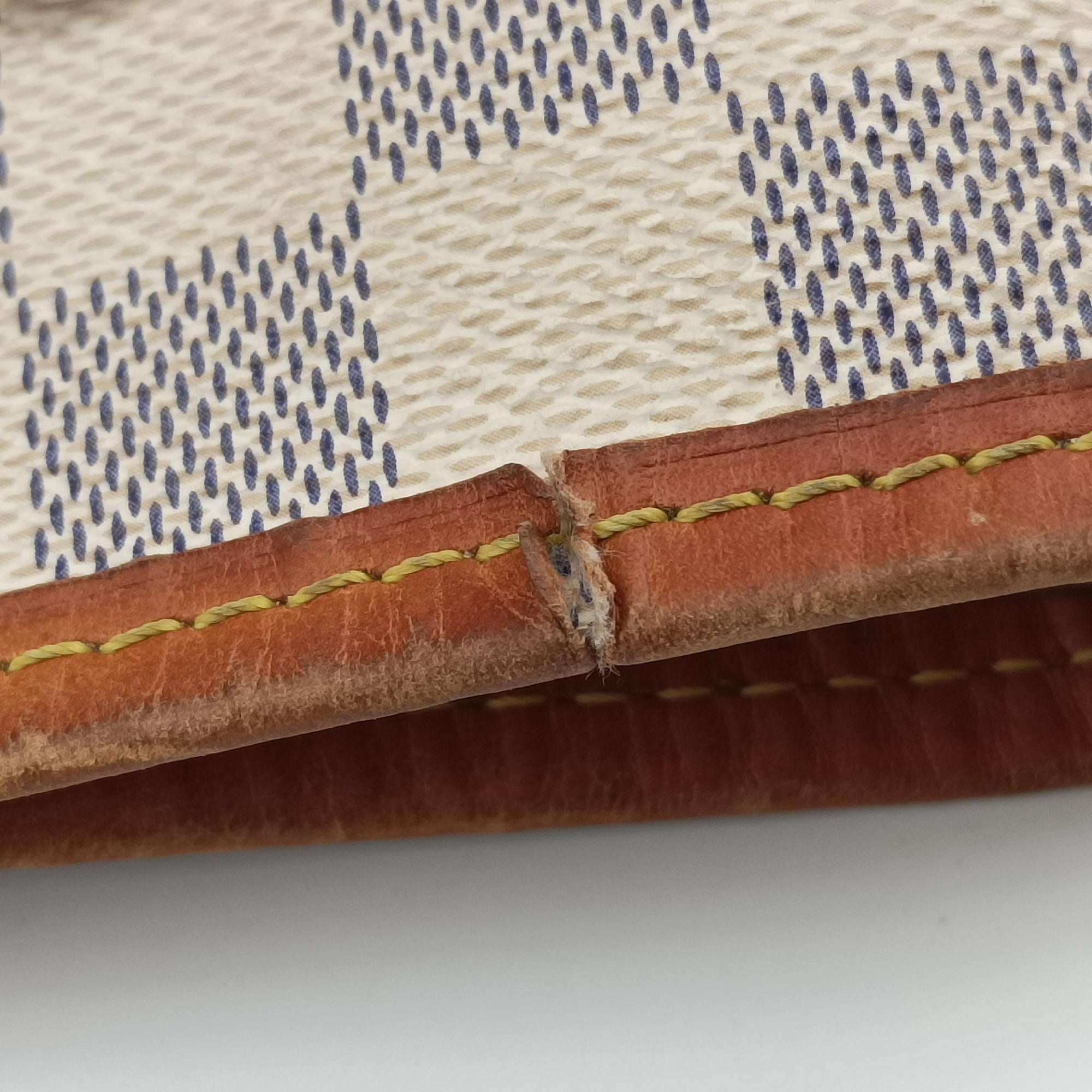 Vintage Louis Vuitton Neverfull MM Azur Damier Canvas N51107 shoulderbag | stylenewstar