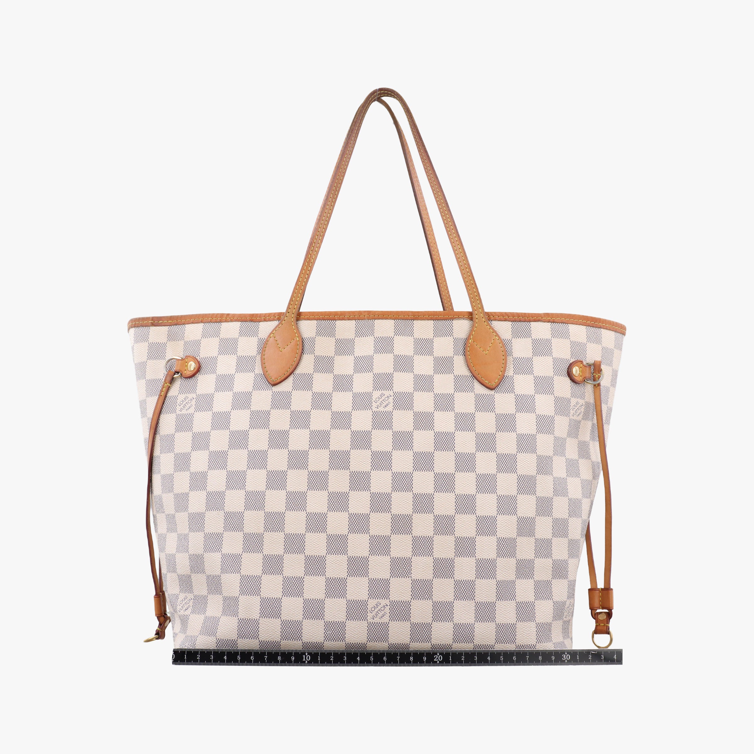 Vintage Louis Vuitton Neverfull MM Azur Damier Canvas N51107 shoulderbag | stylenewstar