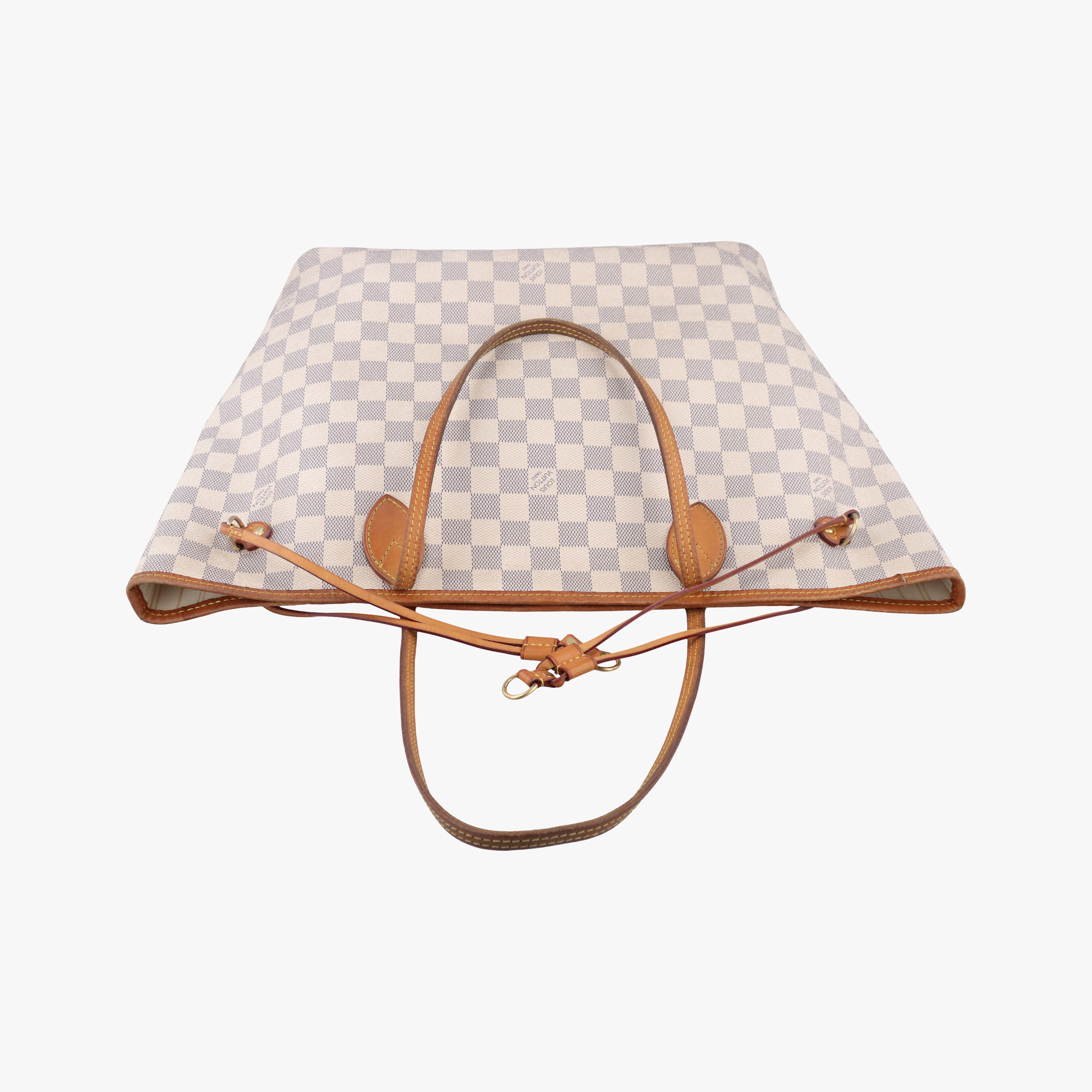 Vintage Louis Vuitton Neverfull MM Azur Damier Canvas N51107 shoulderbag | stylenewstar