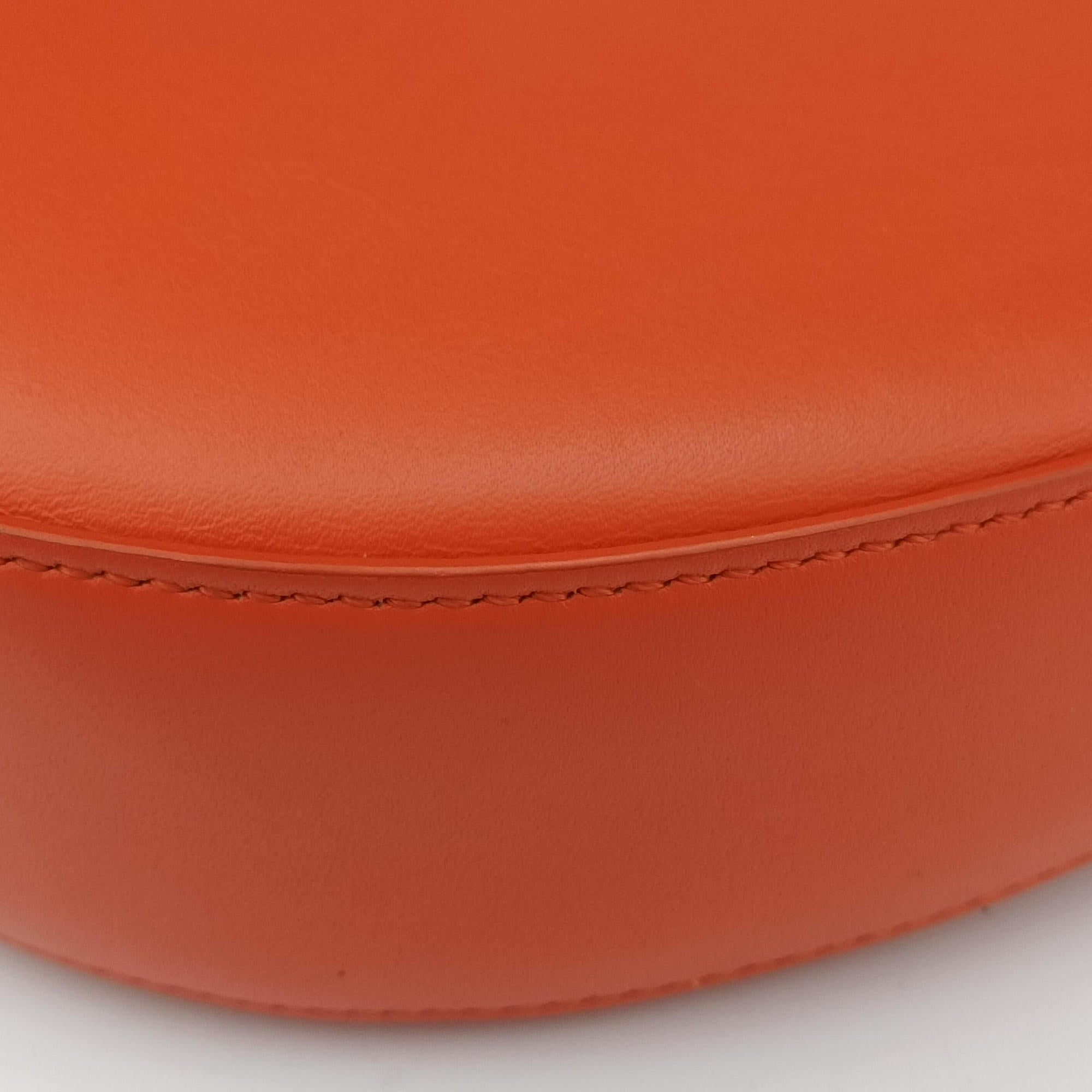Pre-owned Loewe Luna Orange leather  shoulderbag | stylenewstar