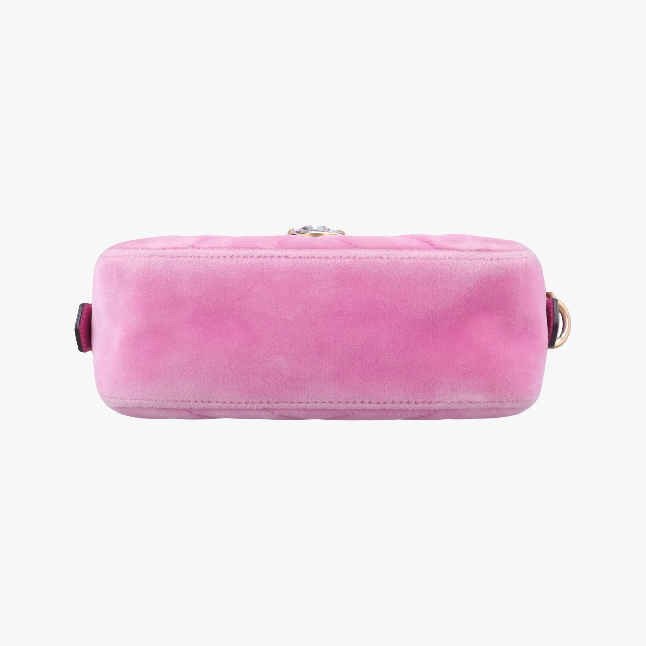 Vintage Gucci GG Marmont Pink velour 448065 shoulderbag | stylenewstar