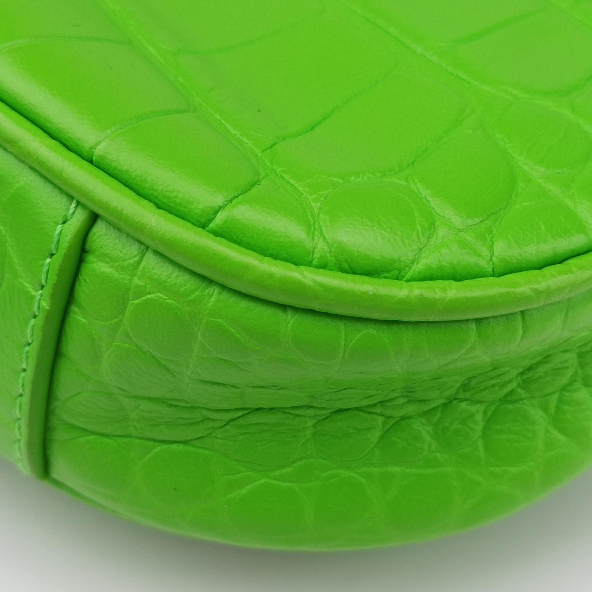 Secondhand Balenciaga Le Cagole Green Leather  shoulderbag | stylenewstar