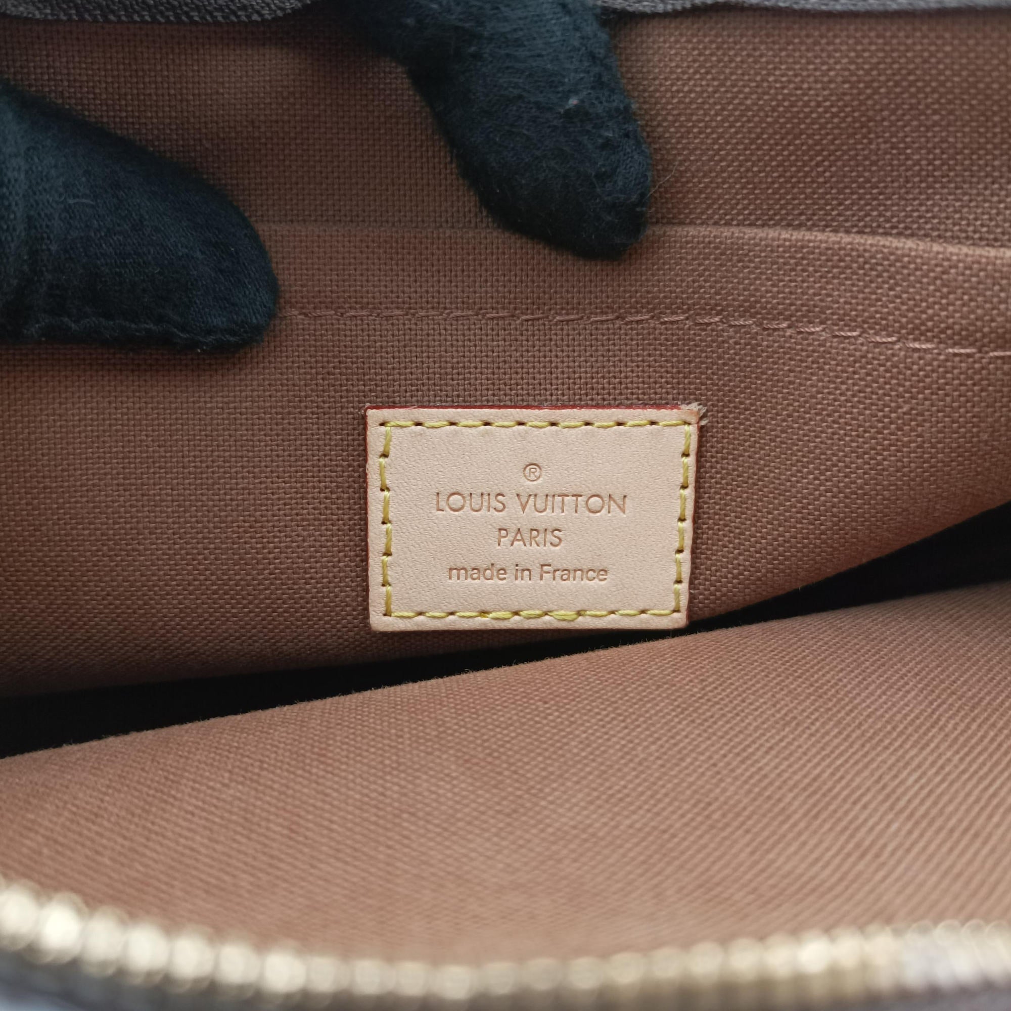 Pre-owned Louis Vuitton MULTI POCHETTE ACCESSOIRES MARRON×ROSE CLAIRE Monogram Canvas M44840 shoulderbag | stylenewstar