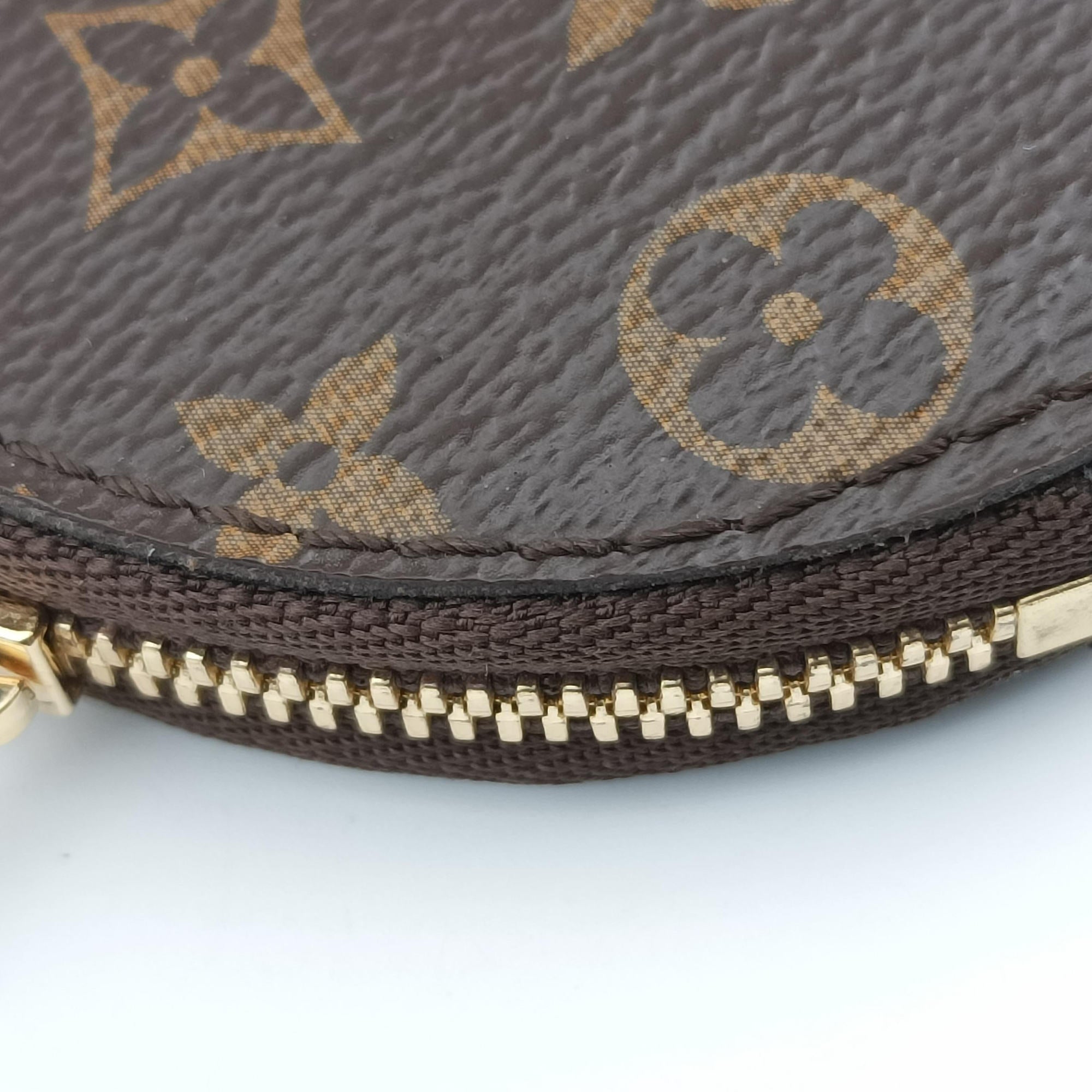Pre-owned Louis Vuitton MULTI POCHETTE ACCESSOIRES MARRON×ROSE CLAIRE Monogram Canvas M44840 shoulderbag | stylenewstar
