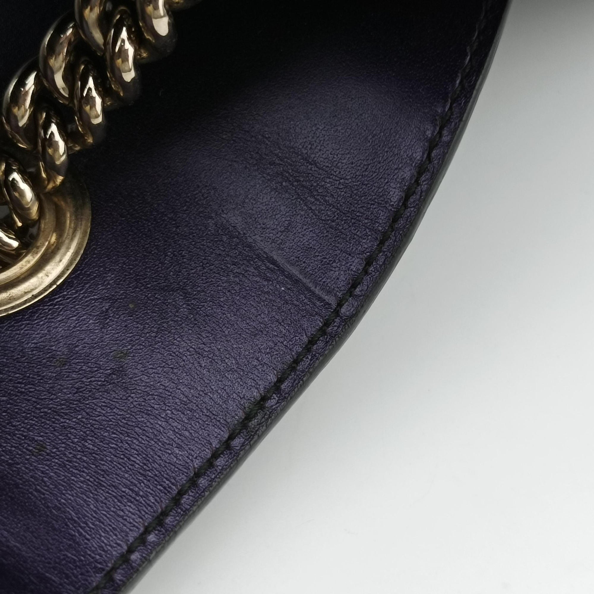 Vintage Gucci Emily Purple Patent Leather 295402 shoulderbag | stylenewstar