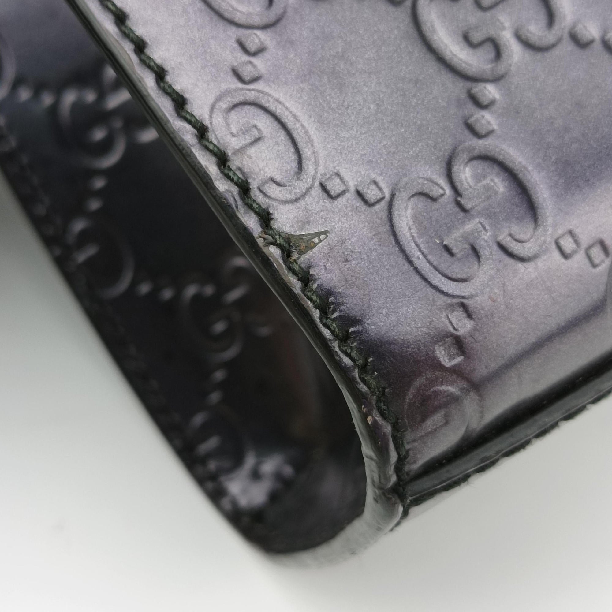 Vintage Gucci Emily Purple Patent Leather 295402 shoulderbag | stylenewstar