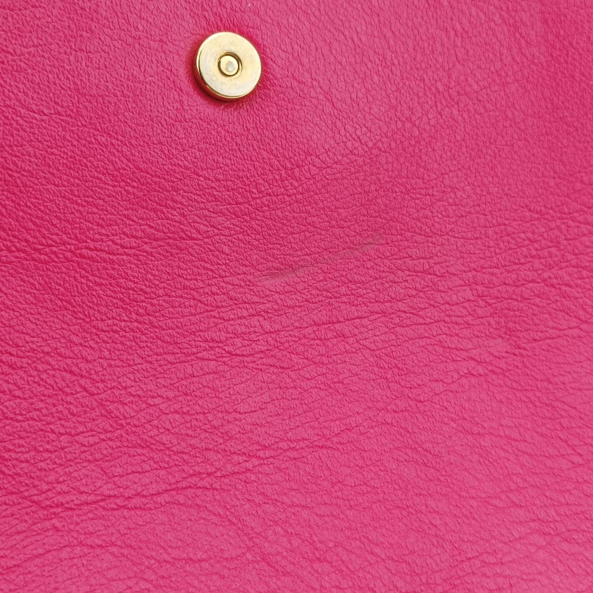 Pre-owned Yves Saint Laurent baby cabas Rose Leather 372087 shoulderbag | stylenewstar