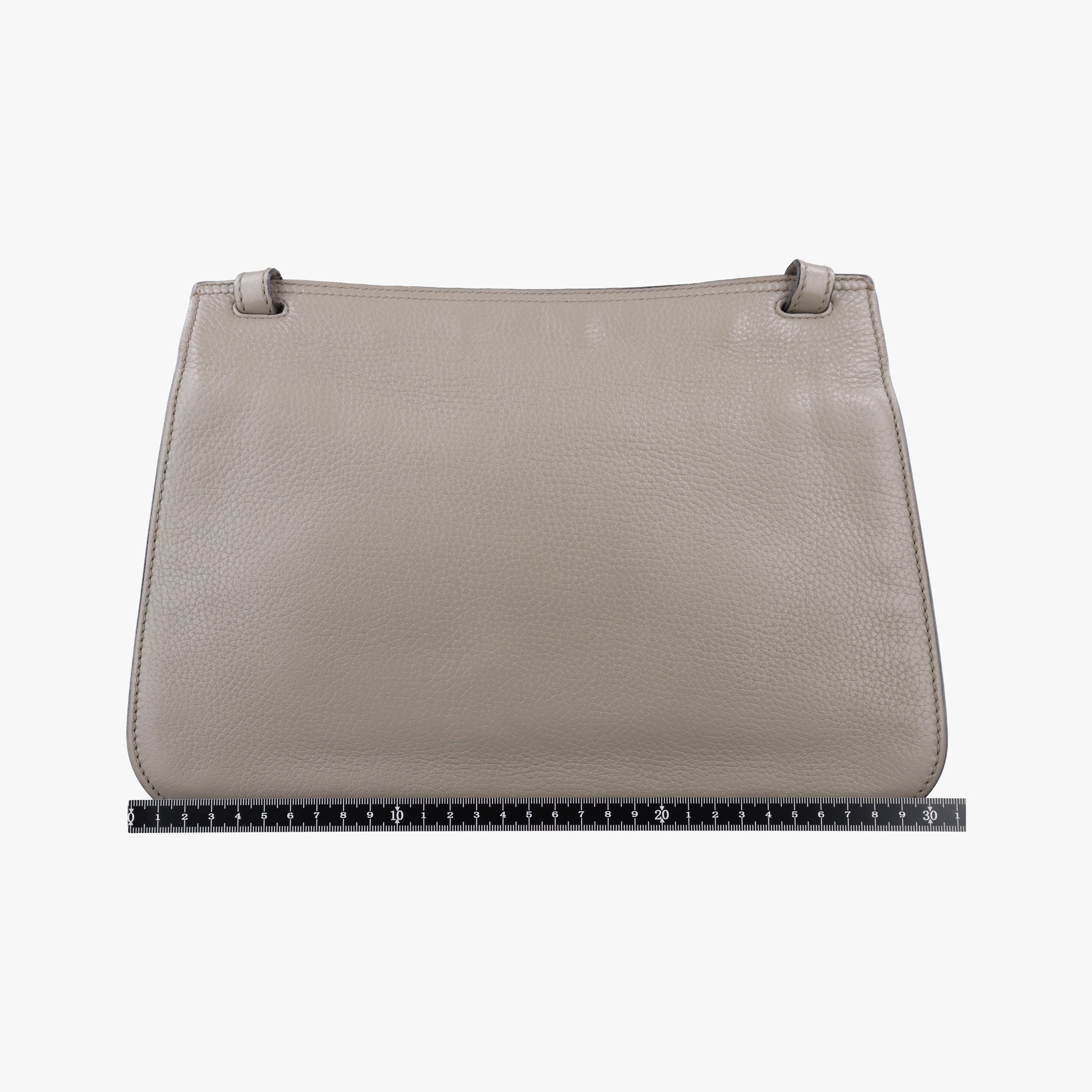 Pre-owned Gucci Bamboo Daily Grey Leather 370826 shoulderbag | stylenewstar