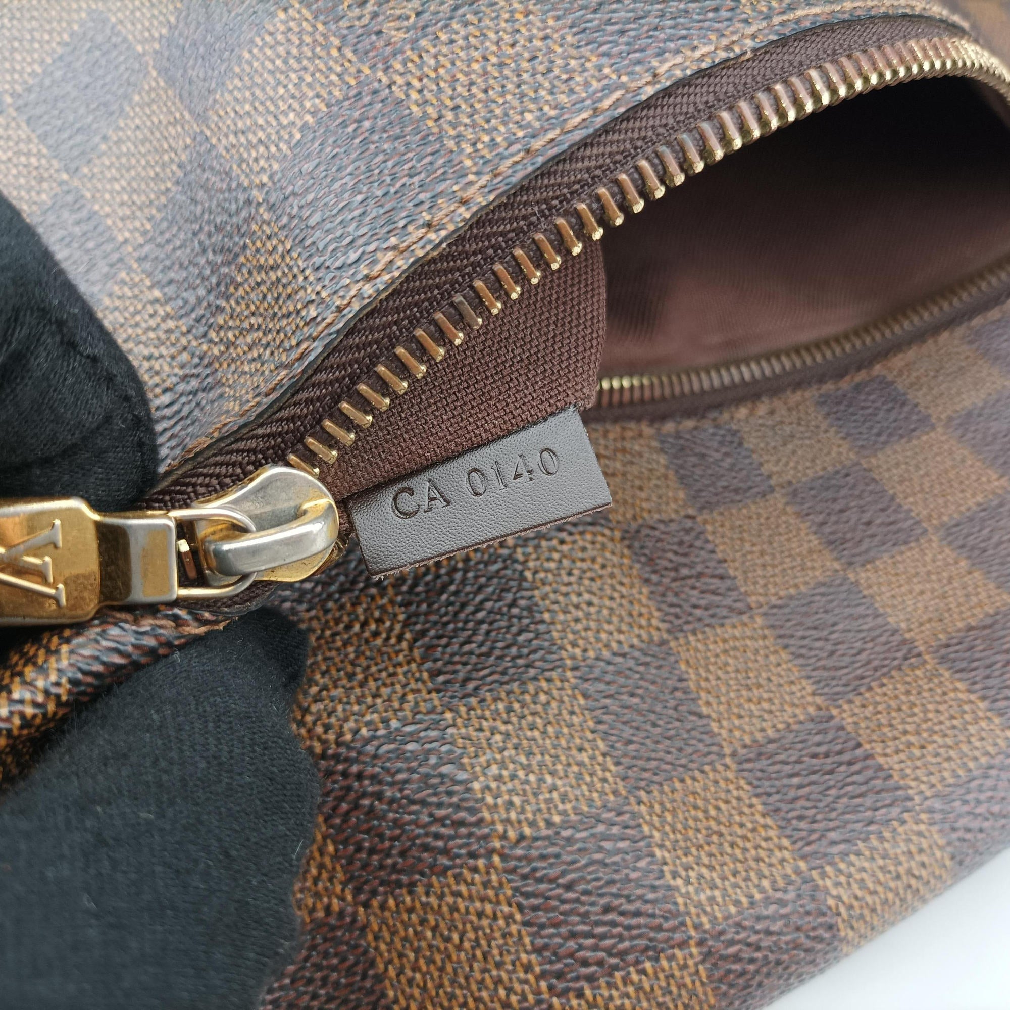 Pre-owned Louis Vuitton BROOKLYN MM EBENE Damier Canvas N51211 shoulderbag | stylenewstar