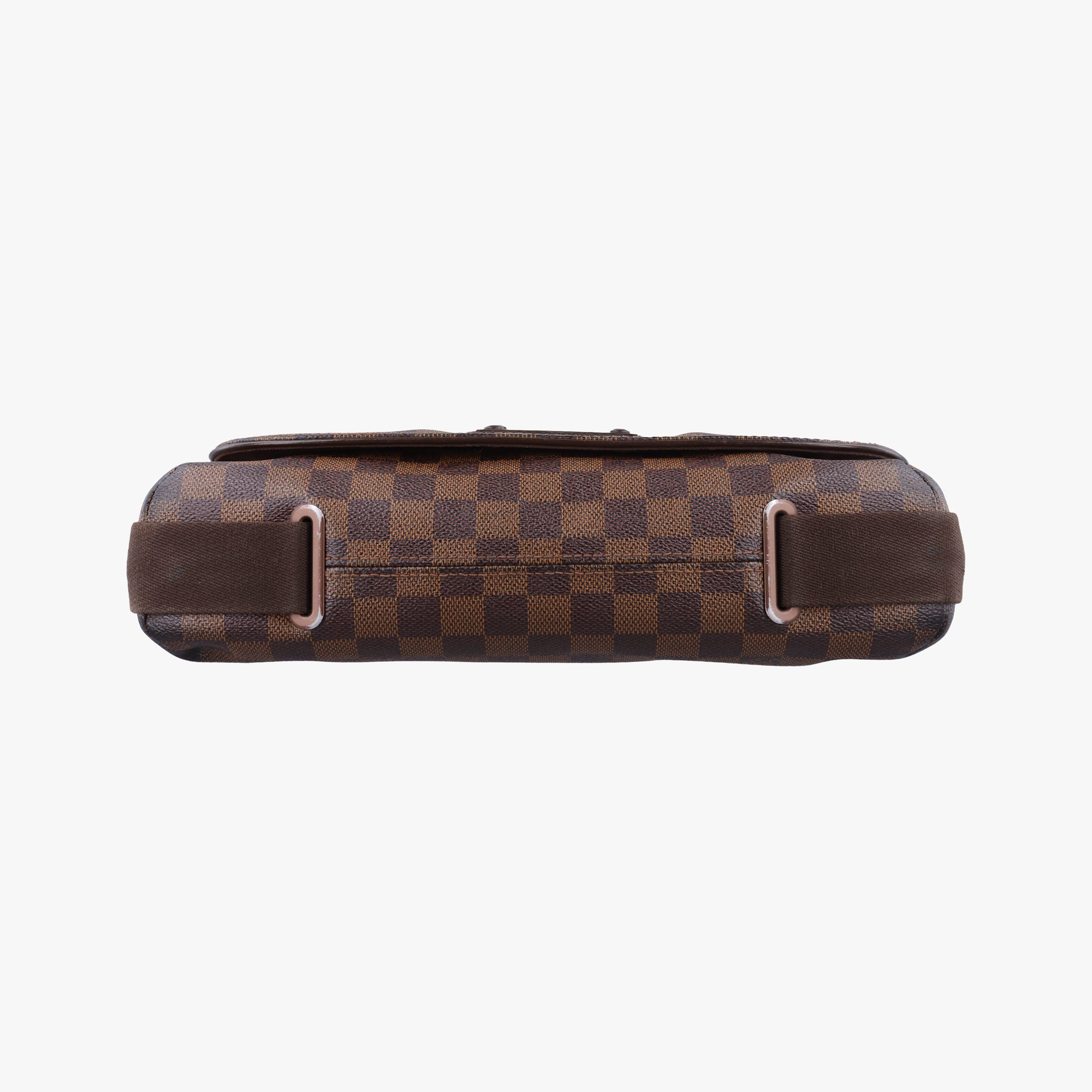 Pre-owned Louis Vuitton BROOKLYN MM EBENE Damier Canvas N51211 shoulderbag | stylenewstar