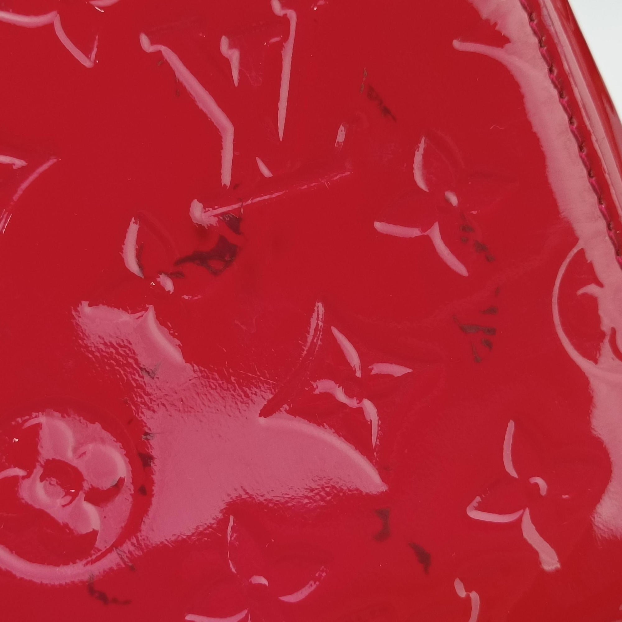 Pre-owned Louis Vuitton Brea MM ROSE INDIEN Vernis M91798 shoulderbag | stylenewstar
