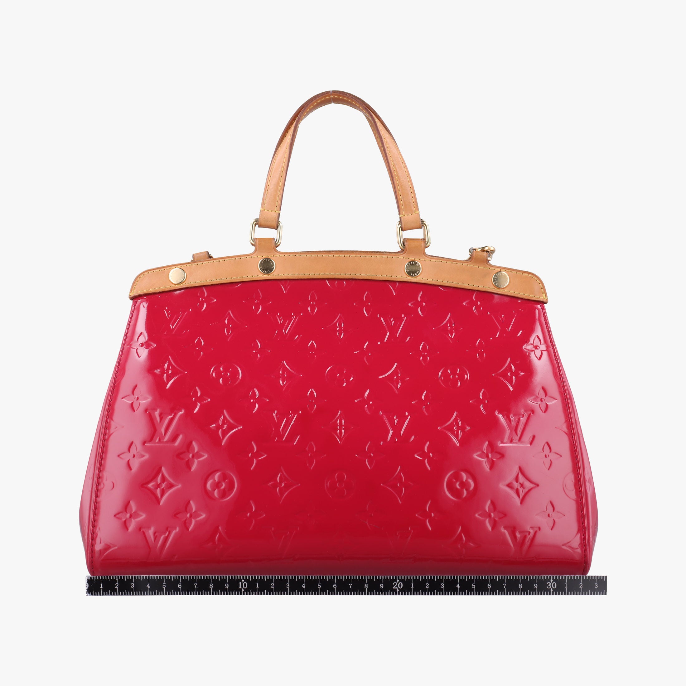 Pre-owned Louis Vuitton Brea MM ROSE INDIEN Vernis M91798 shoulderbag | stylenewstar