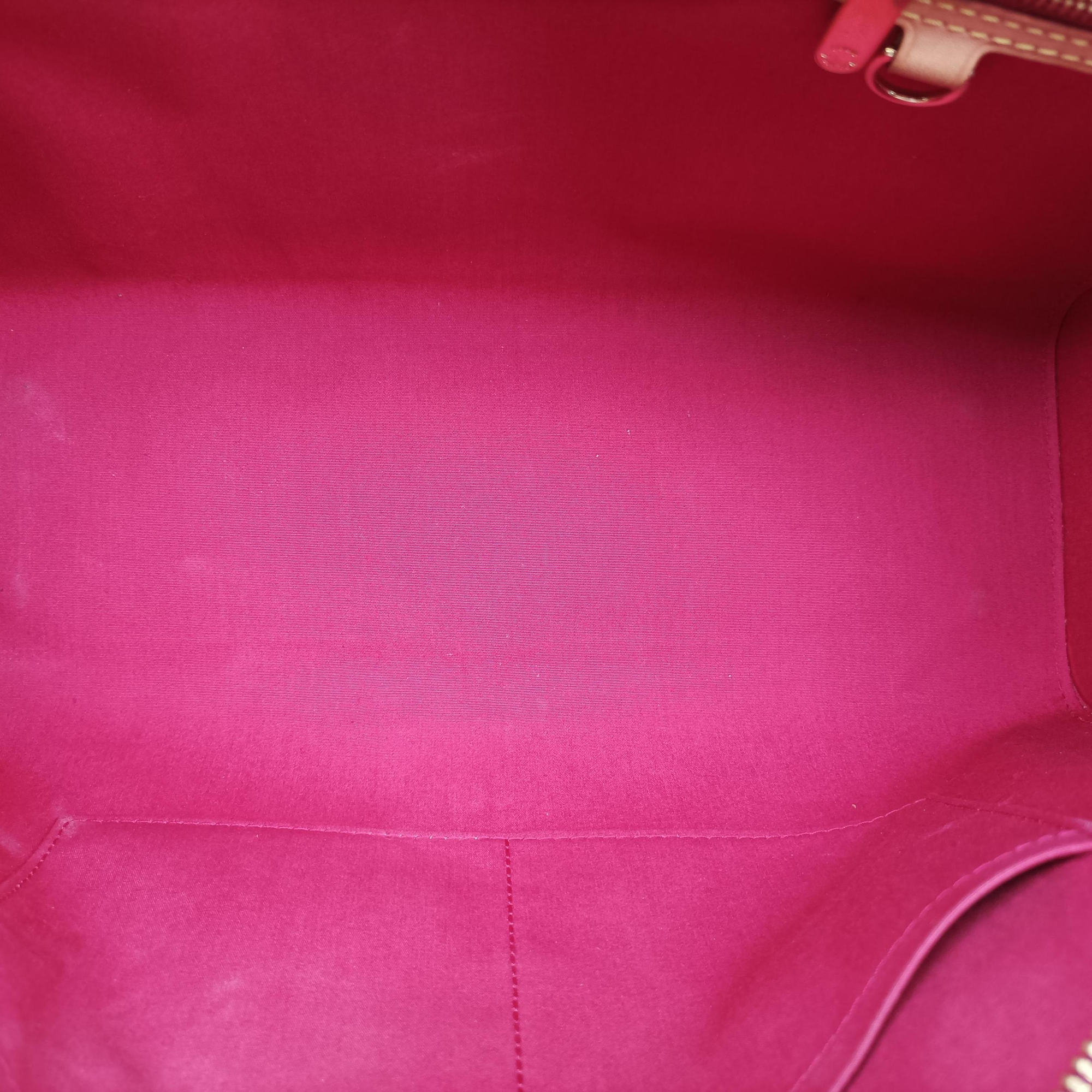 Pre-owned Louis Vuitton Brea MM ROSE INDIEN Vernis M91798 shoulderbag | stylenewstar