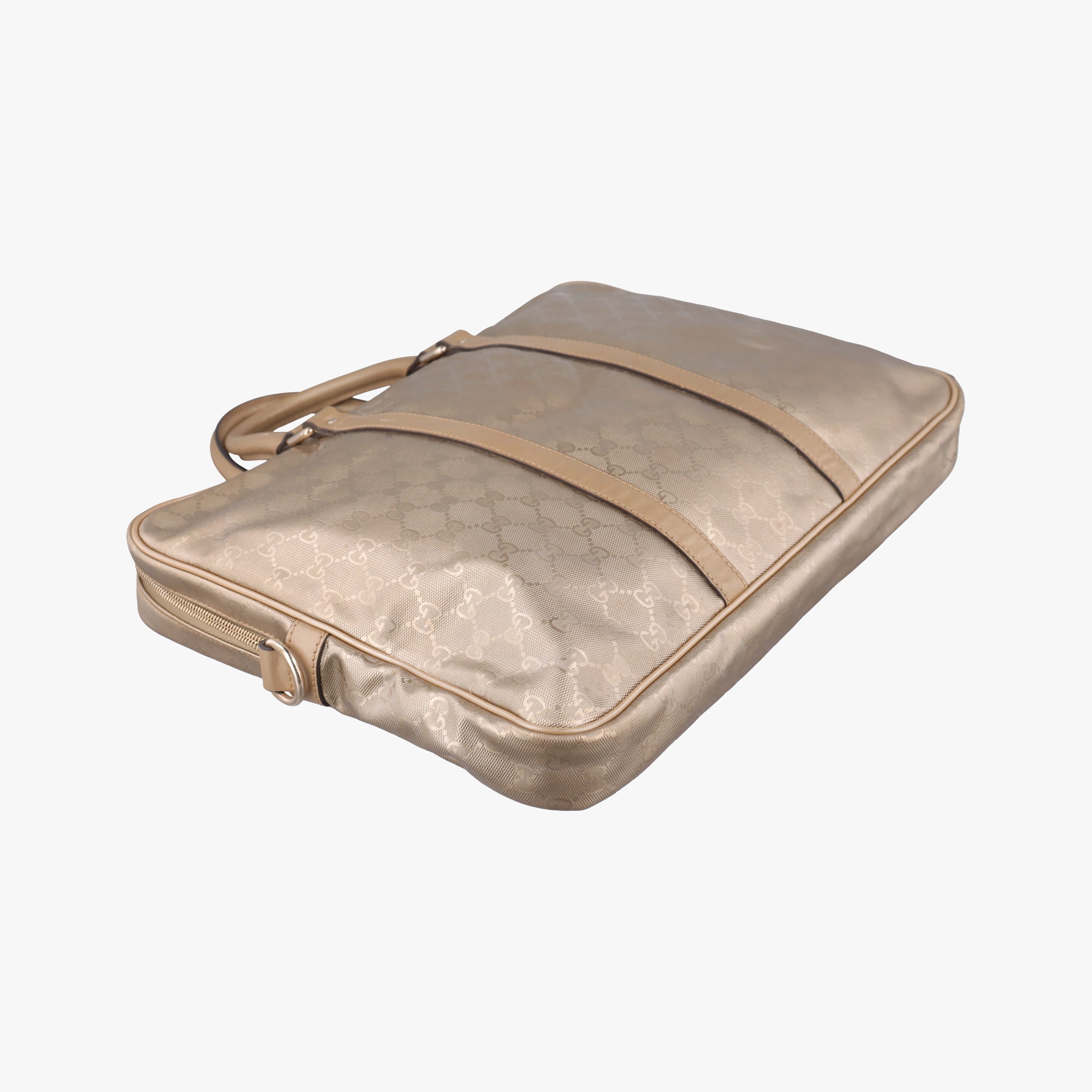 Pre-owned Gucci Diamante Golden PVC coated canvas 208463 handbag | stylenewstar