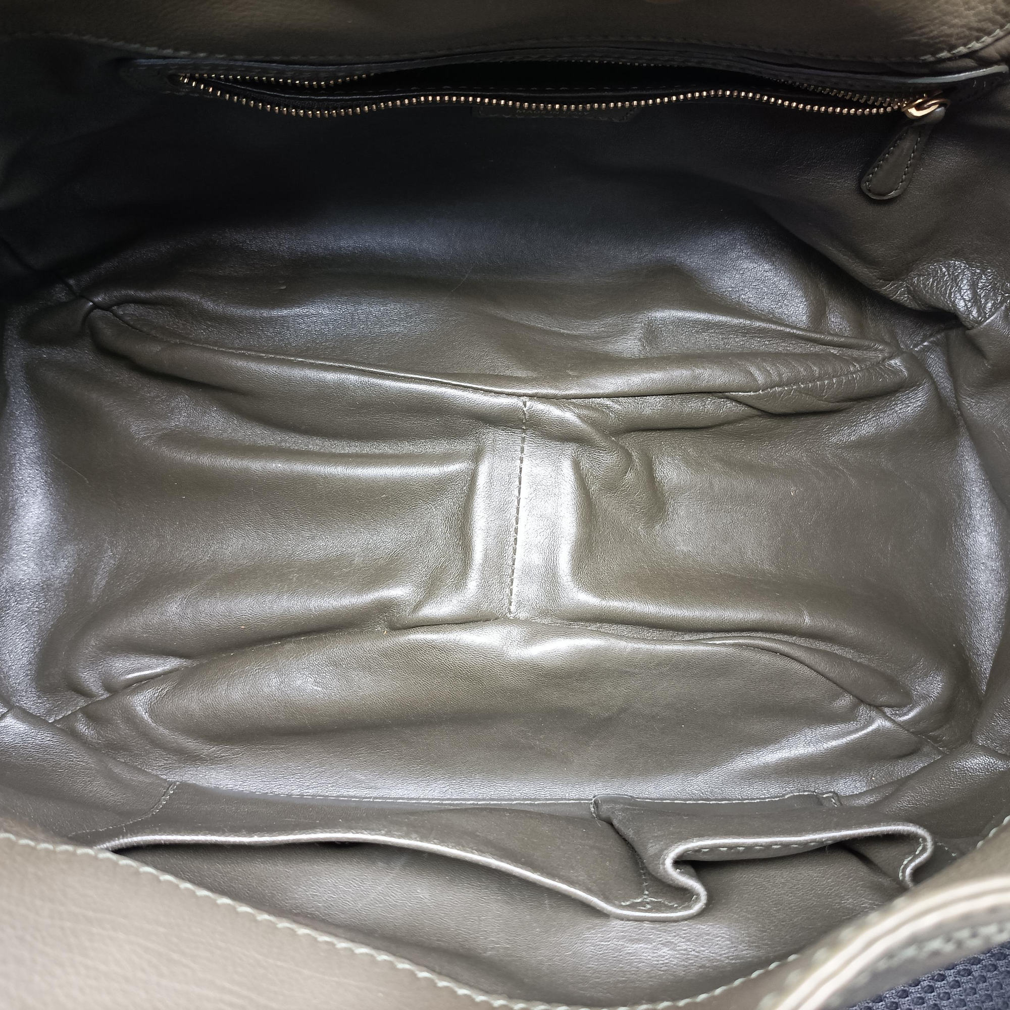 Secondhand Christian Dior Lattice Messenger Green leather  handbag | stylenewstar