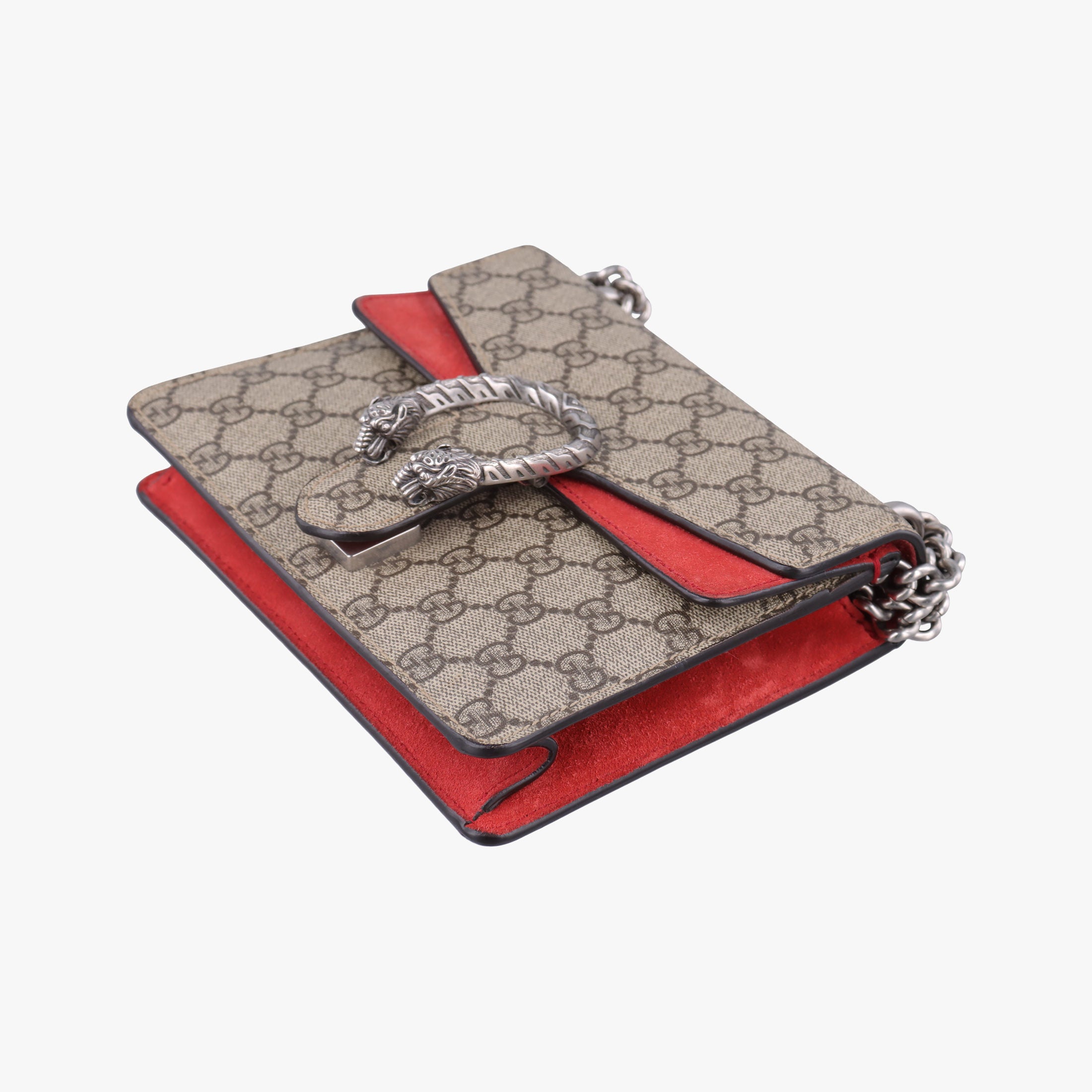 Vintage Gucci Dionysus beige×red PVC coated canvas×suede 421970 shoulderbag | stylenewstar