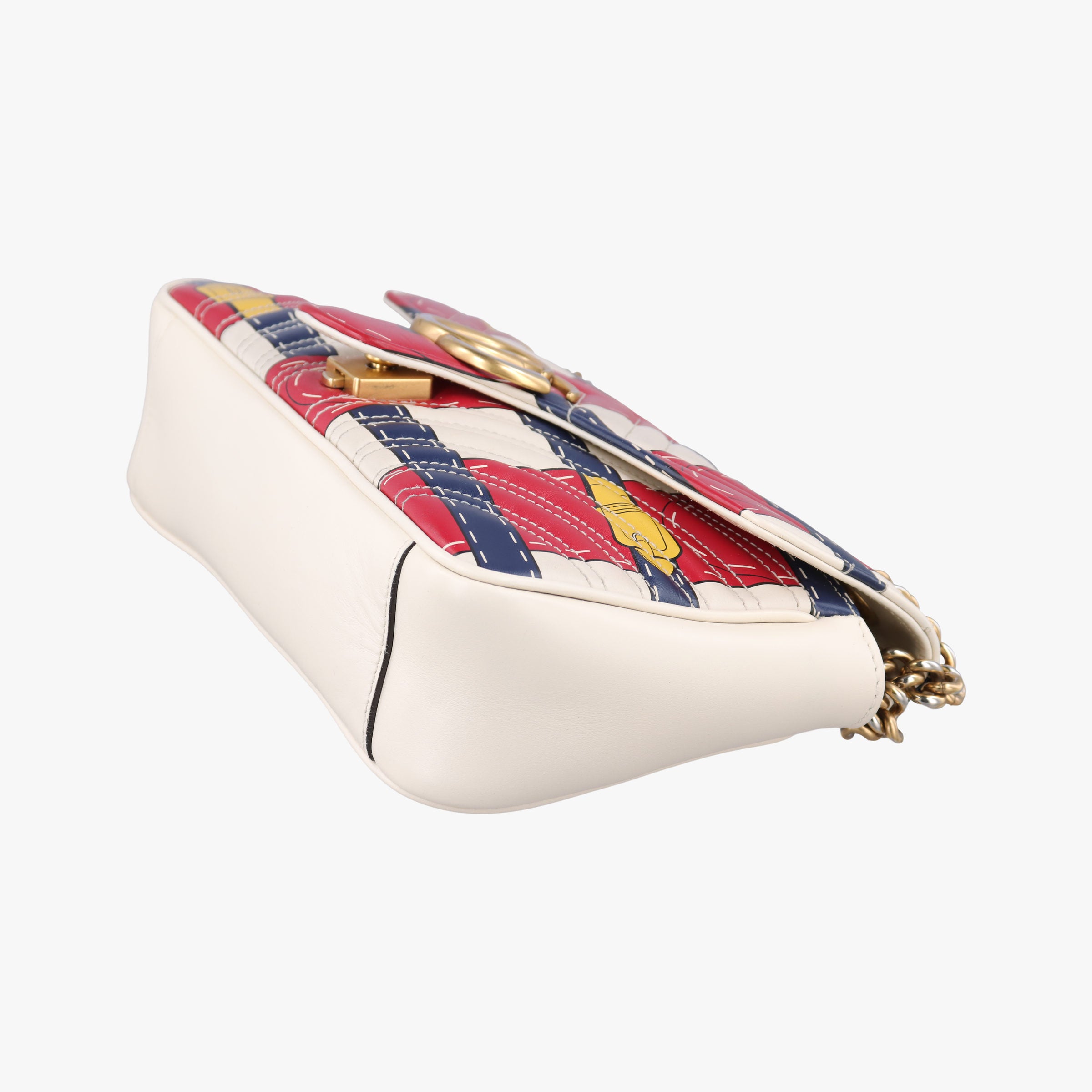 Pre-owned Gucci GG Marmont Multicolour Leather 443496 shoulderbag | stylenewstar