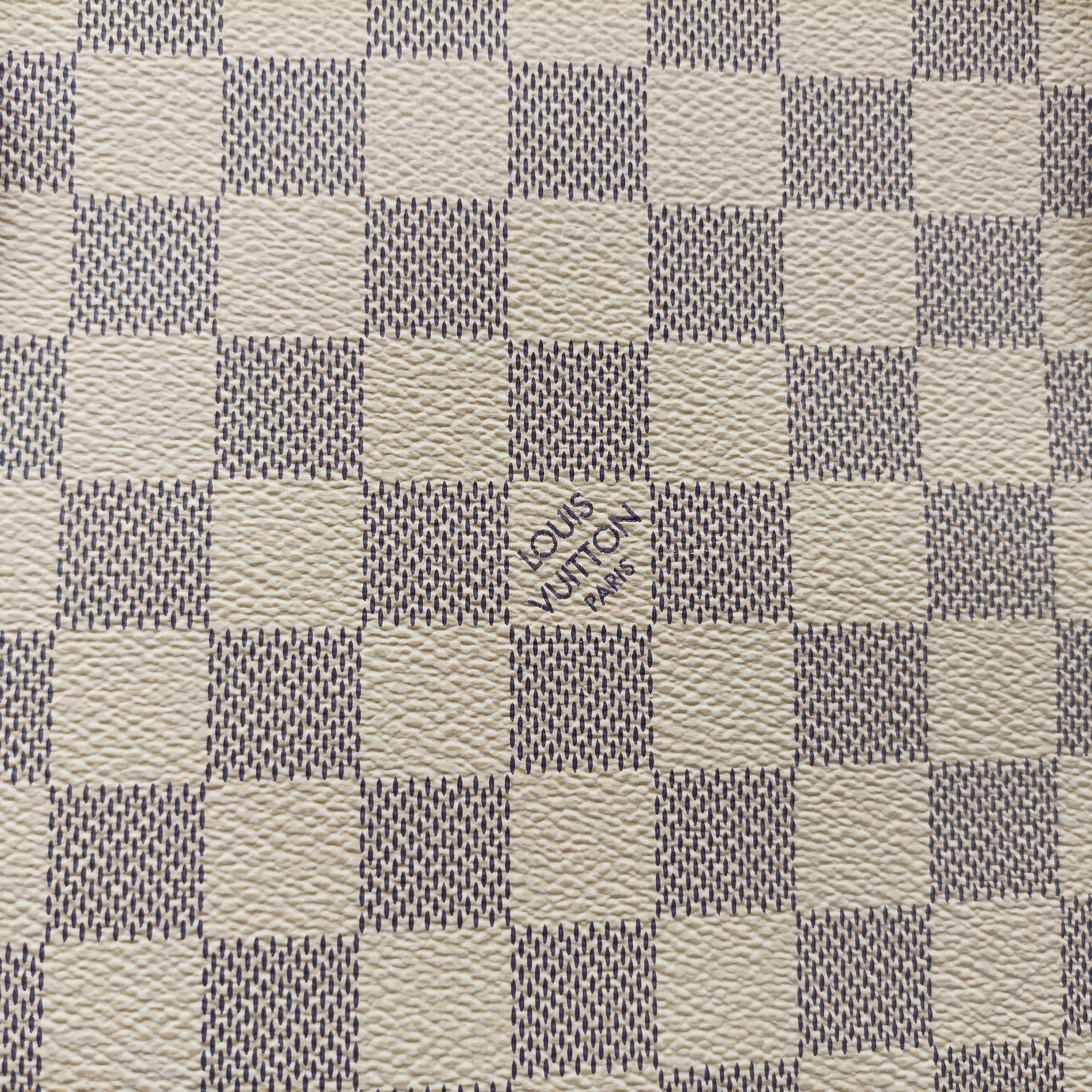 Pre-owned Louis Vuitton Neverfull MM Azur Damier Canvas N51107 handbag | stylenewstar