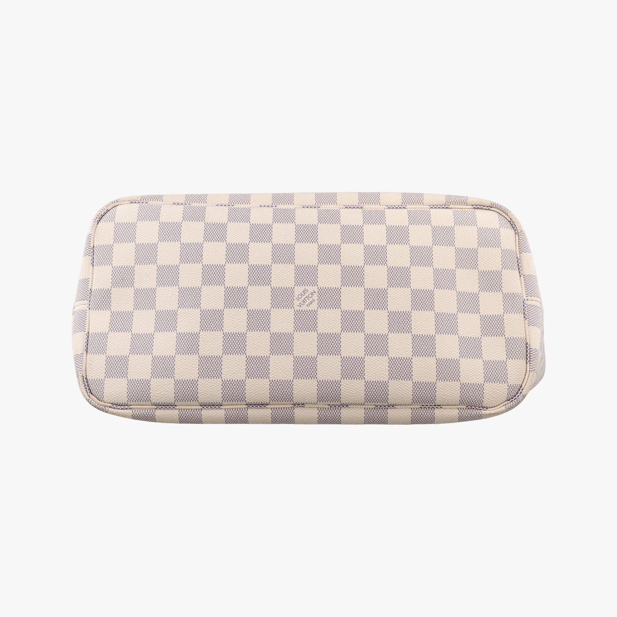 Pre-owned Louis Vuitton Neverfull MM Azur Damier Canvas N51107 handbag | stylenewstar