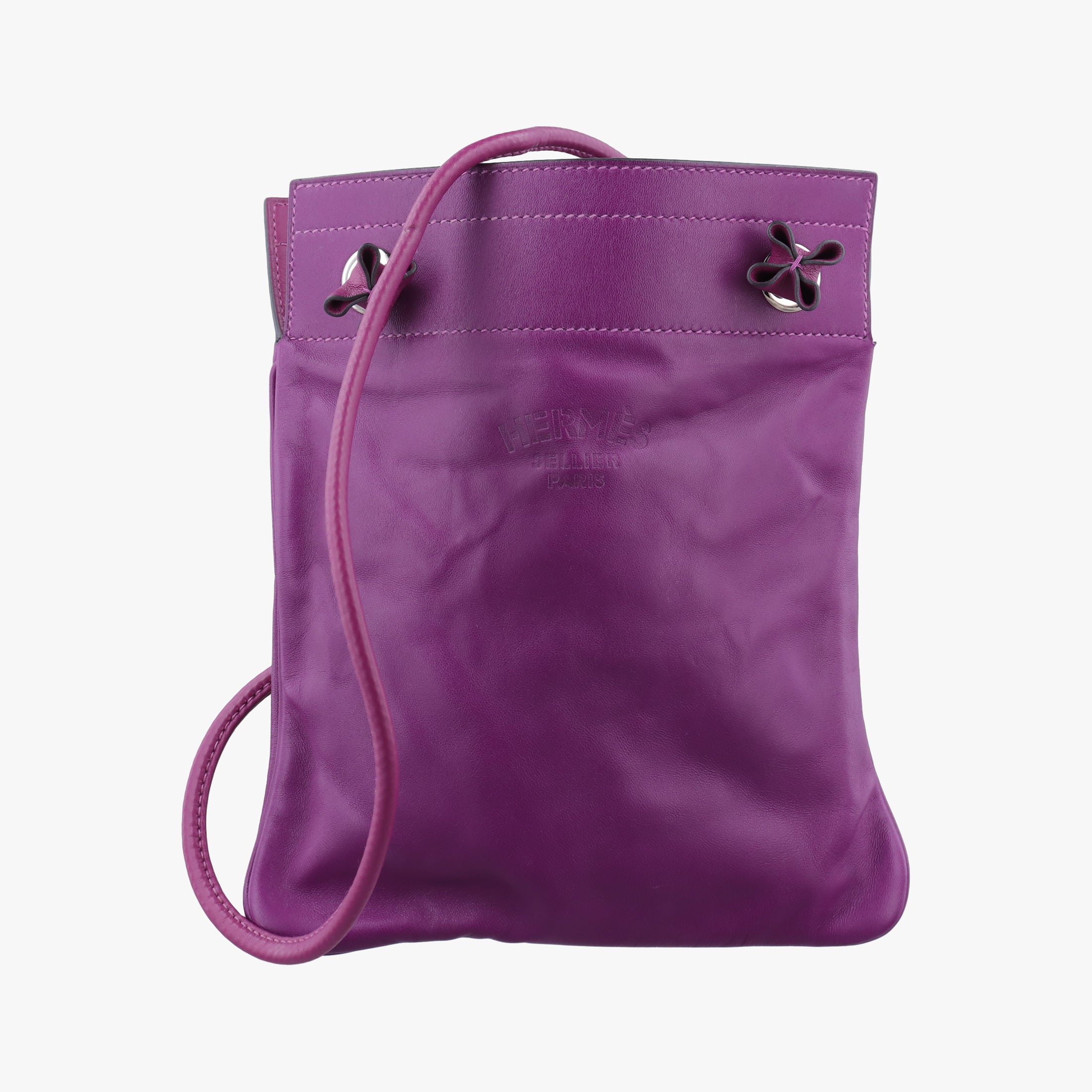Pre-owned Hermes Sac Aline Anemone Swift Calfskin Leather  shoulderbag | stylenewstar