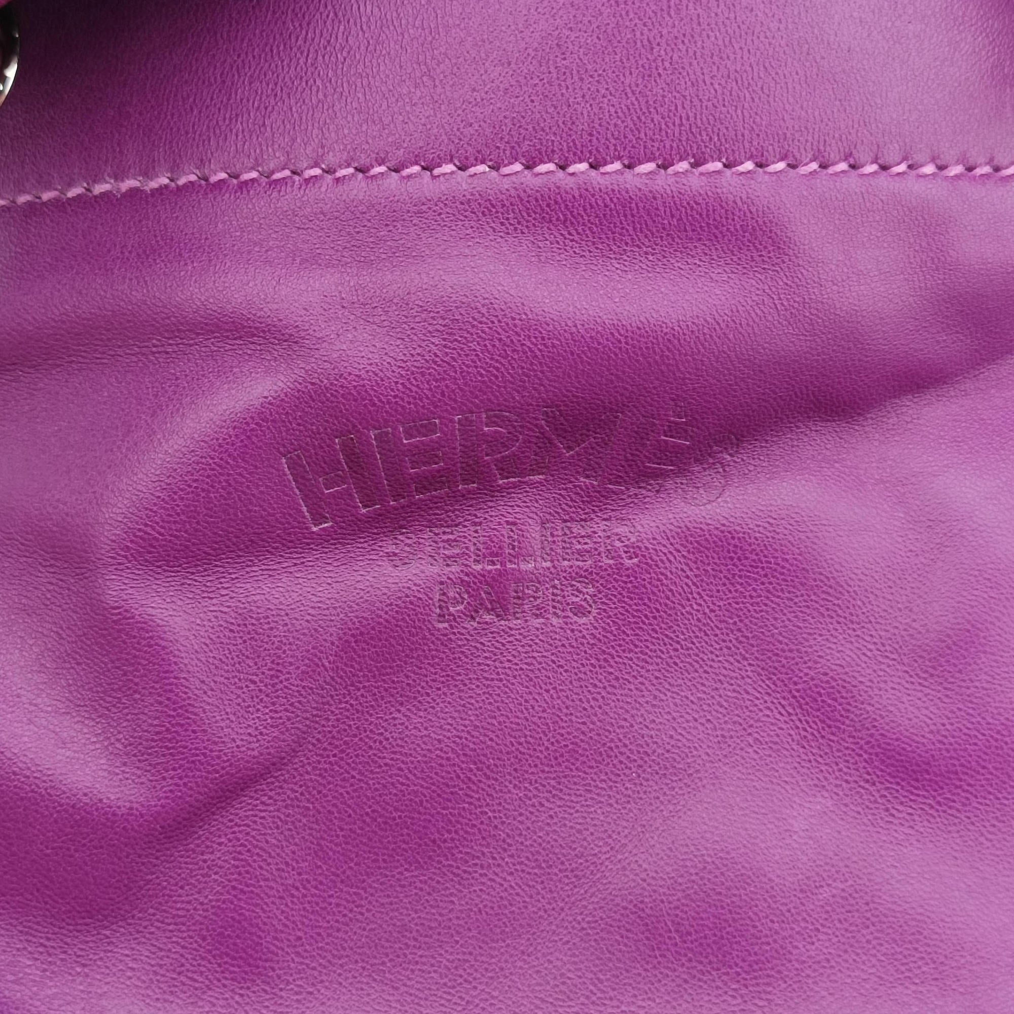 Pre-owned Hermes Sac Aline Anemone Swift Calfskin Leather  shoulderbag | stylenewstar