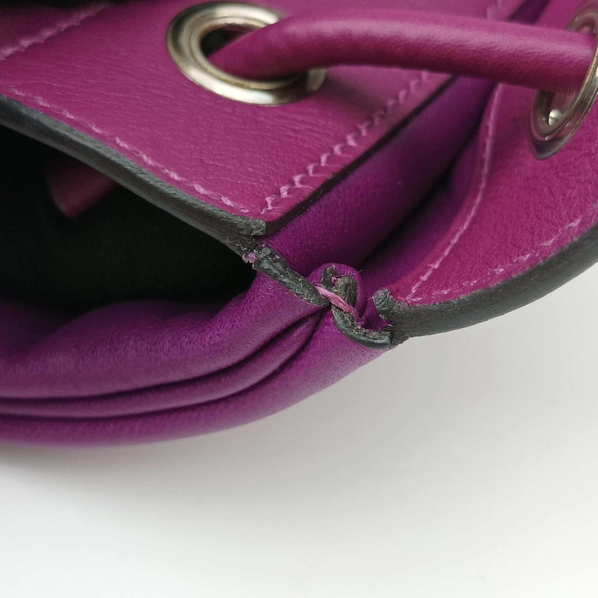 Pre-owned Hermes Sac Aline Anemone Swift Calfskin Leather  shoulderbag | stylenewstar