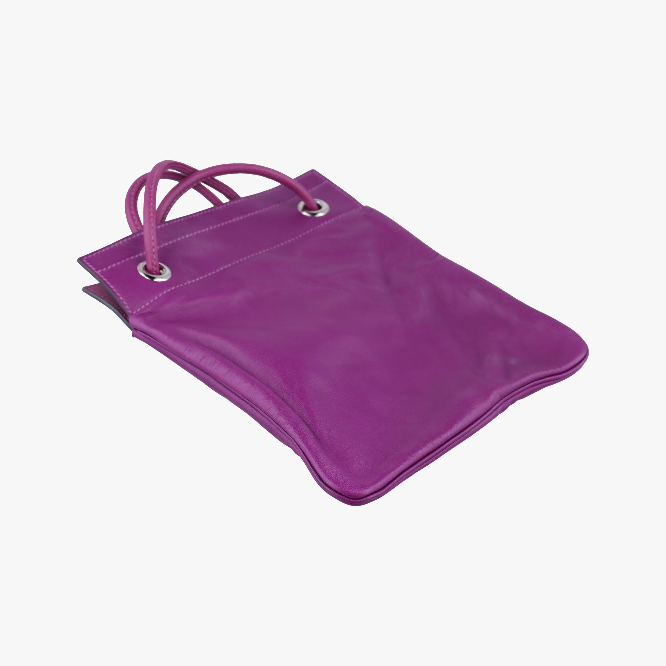Pre-owned Hermes Sac Aline Anemone Swift Calfskin Leather  shoulderbag | stylenewstar