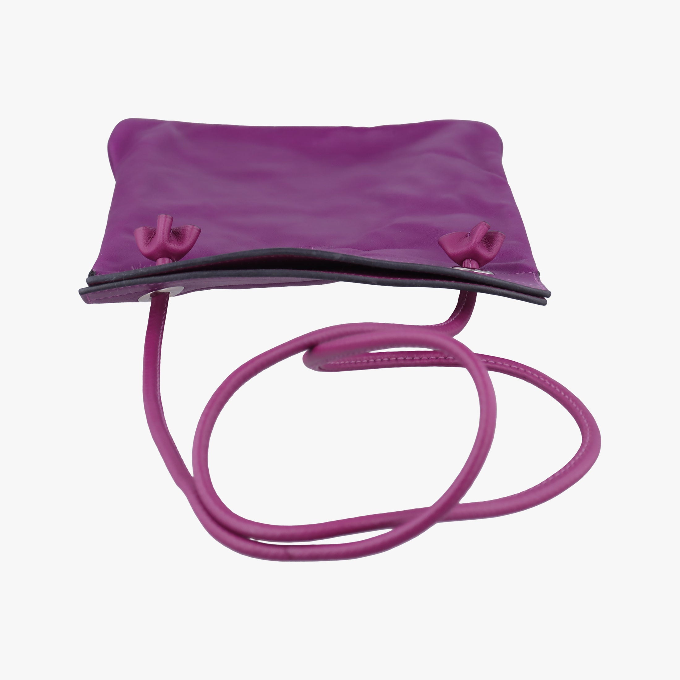 Pre-owned Hermes Sac Aline Anemone Swift Calfskin Leather  shoulderbag | stylenewstar