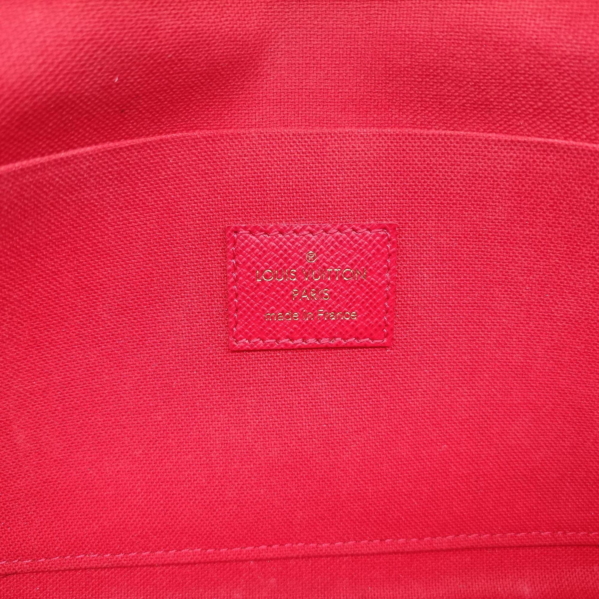 Secondhand Louis Vuitton Pochette FéLICIE Brown Monogram Canvas M61276 shoulderbag | stylenewstar