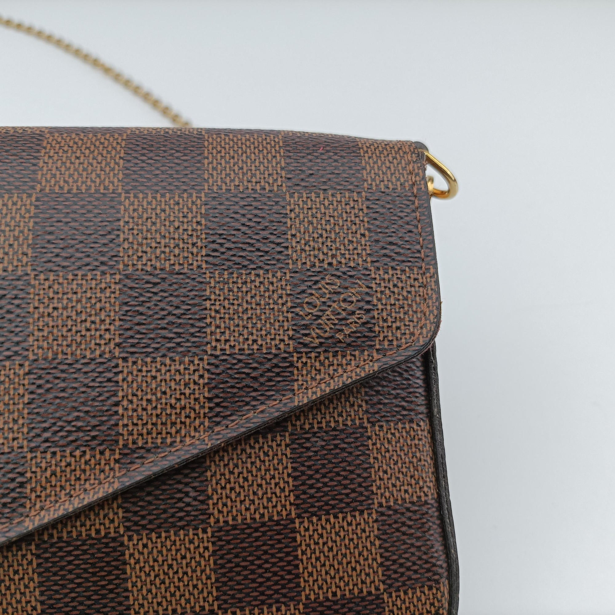 Secondhand Louis Vuitton Pochette FéLICIE Brown Monogram Canvas M61276 shoulderbag | stylenewstar