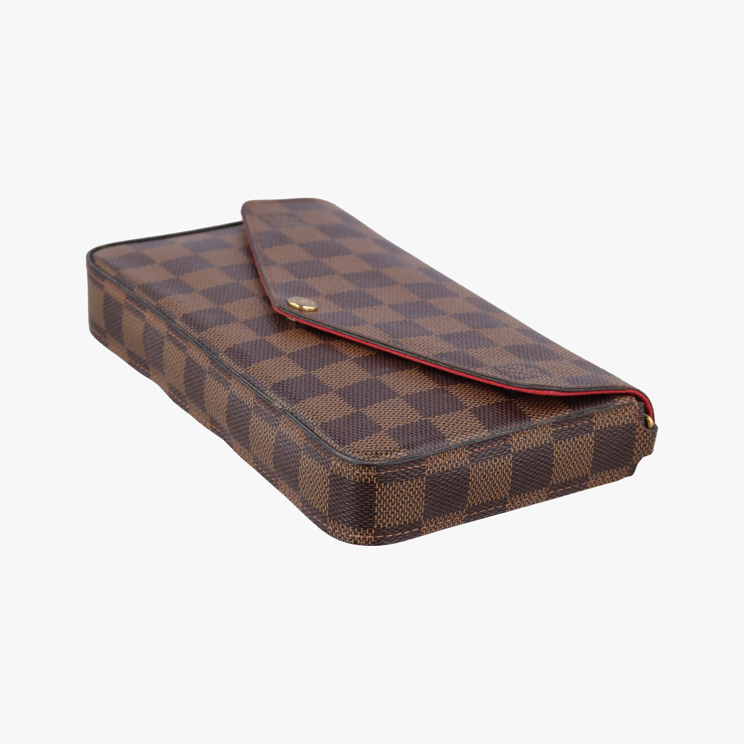 Secondhand Louis Vuitton Pochette FéLICIE Brown Monogram Canvas M61276 shoulderbag | stylenewstar