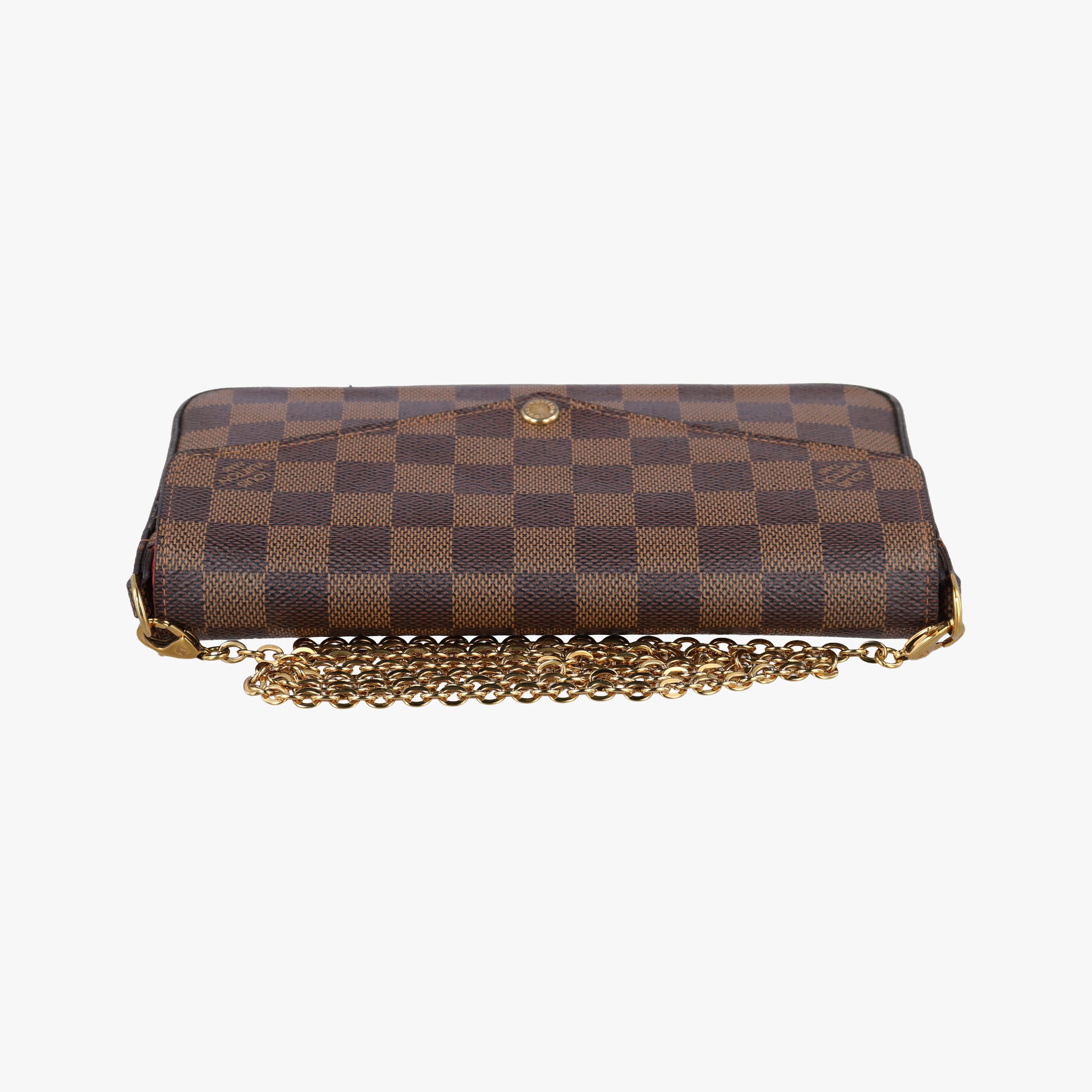 Secondhand Louis Vuitton Pochette FéLICIE Brown Monogram Canvas M61276 shoulderbag | stylenewstar