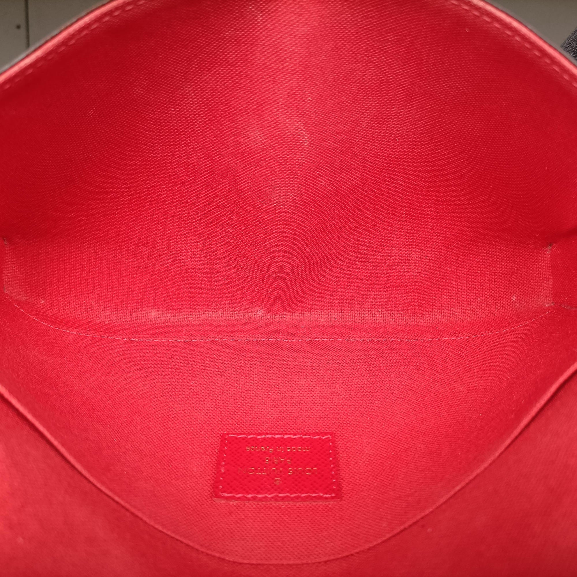 Secondhand Louis Vuitton Pochette FéLICIE Brown Monogram Canvas M61276 shoulderbag | stylenewstar