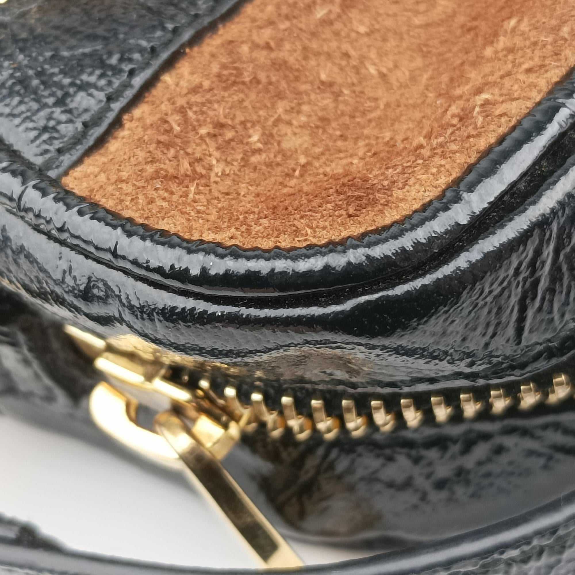 Pre-owned Gucci Ophidia Brown×black×multi Leather × suede 573321 shoulderbag | stylenewstar