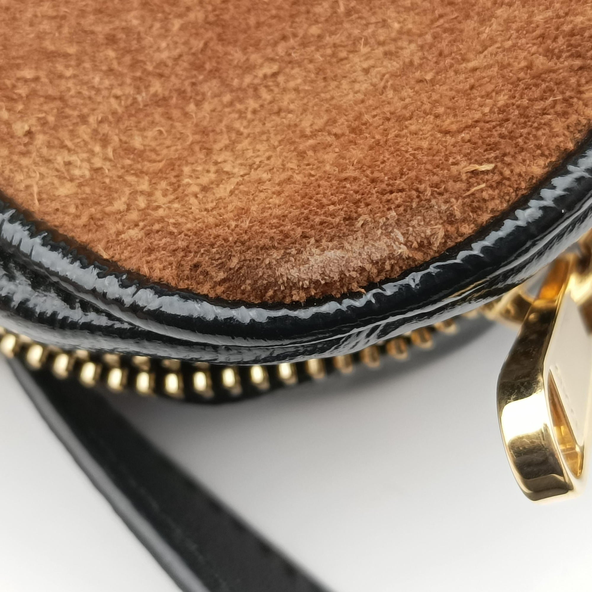 Pre-owned Gucci Ophidia Brown×black×multi Leather × suede 573321 shoulderbag | stylenewstar