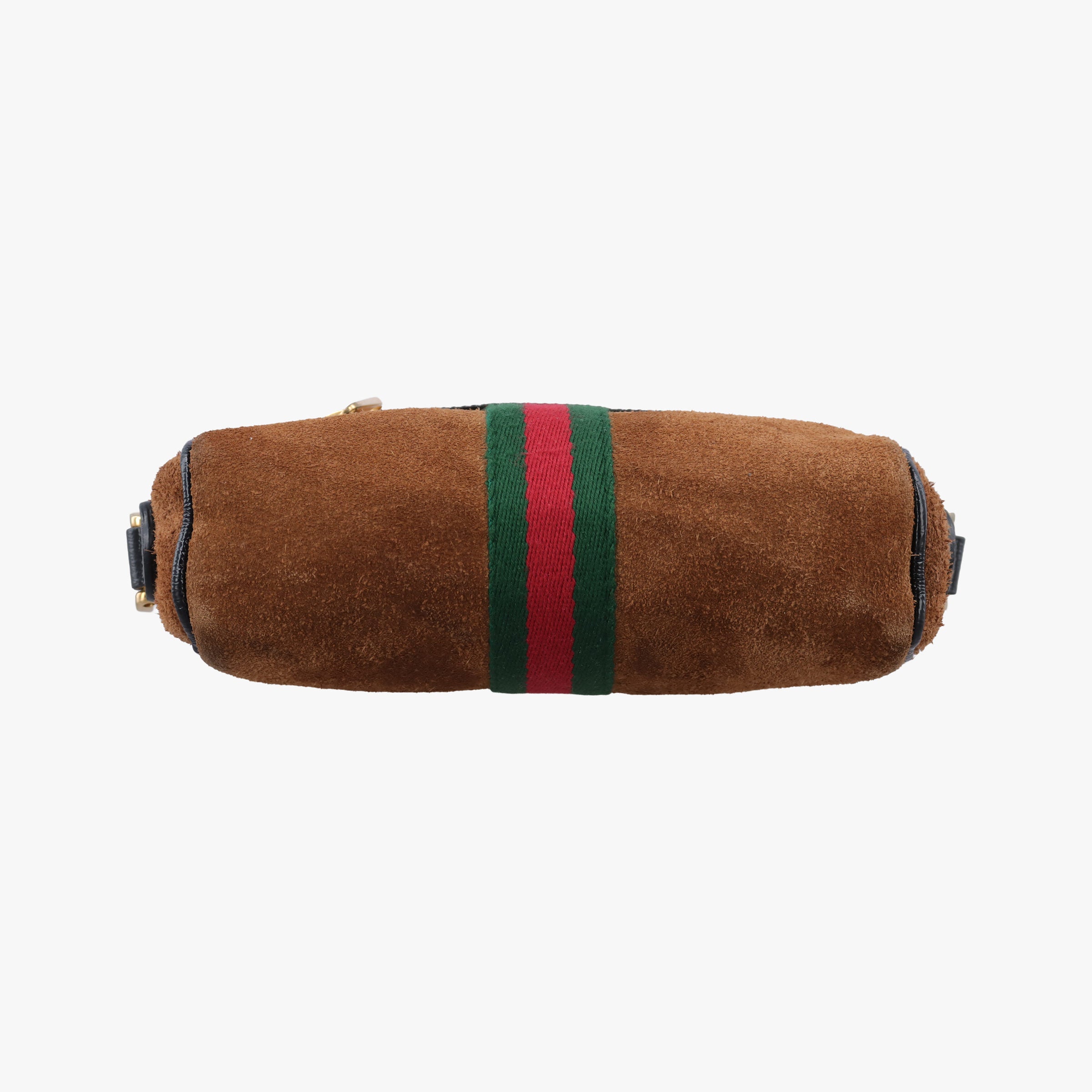 Pre-owned Gucci Ophidia Brown×black×multi Leather × suede 573321 shoulderbag | stylenewstar