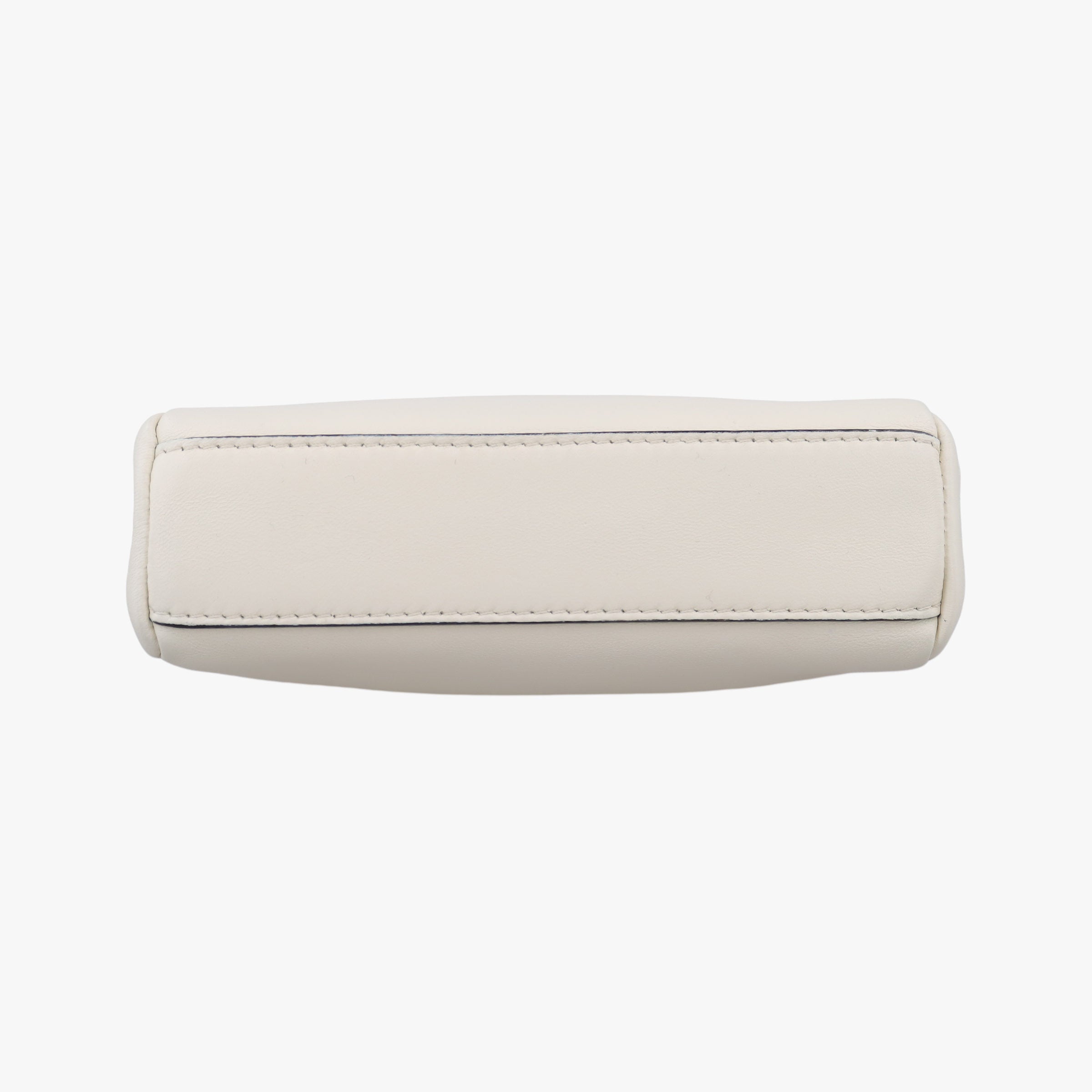 Vintage Fendi Micro Peekaboo White Leather 8M0355 shoulderbag | stylenewstar