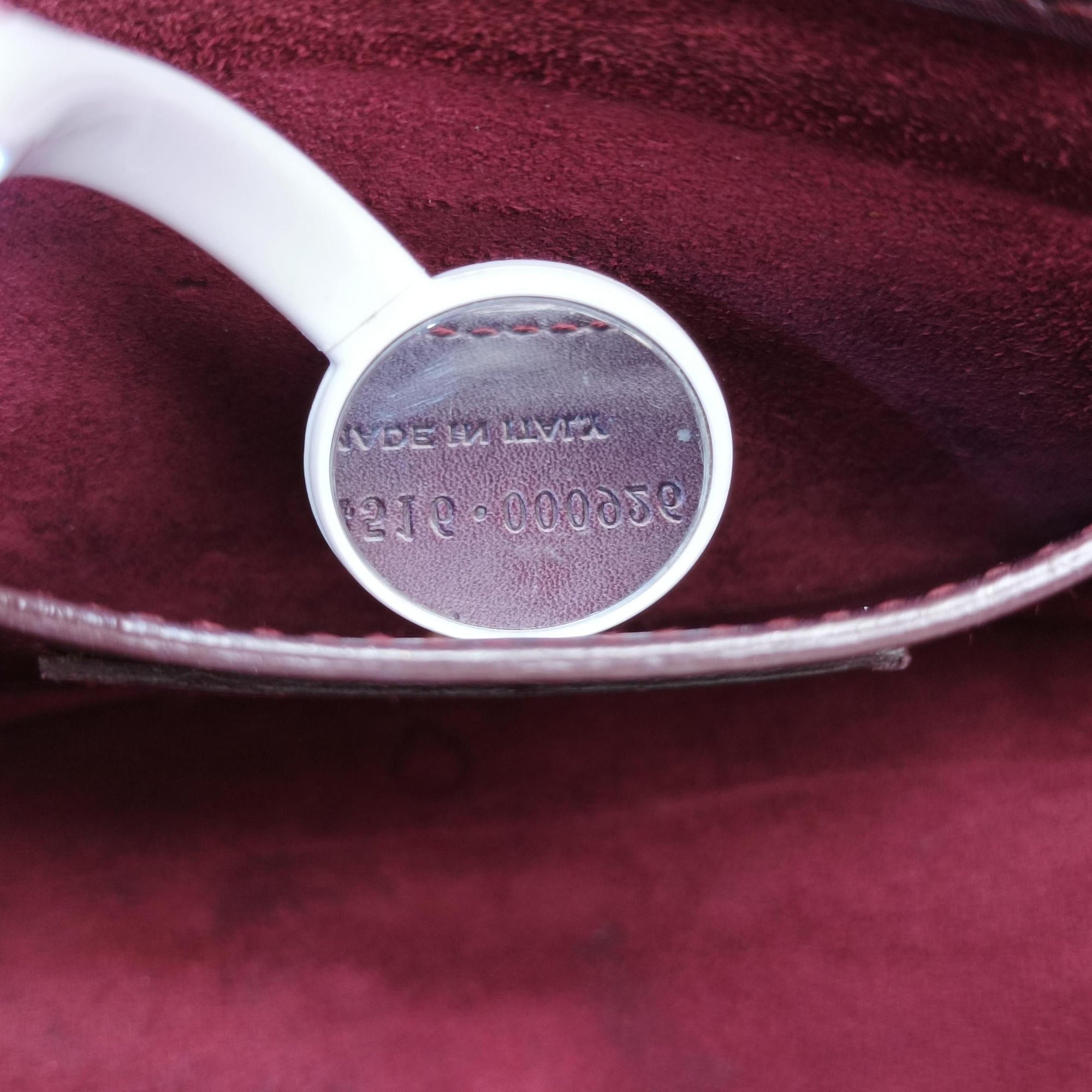 Pre-owned Yves Saint Laurent Small Betty Flap Burgundy Leather 314516 shoulderbag | stylenewstar