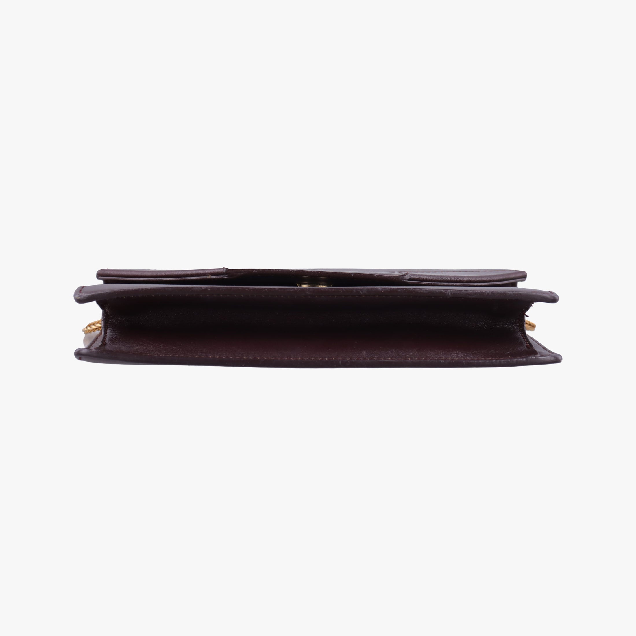 Pre-owned Yves Saint Laurent Small Betty Flap Burgundy Leather 314516 shoulderbag | stylenewstar
