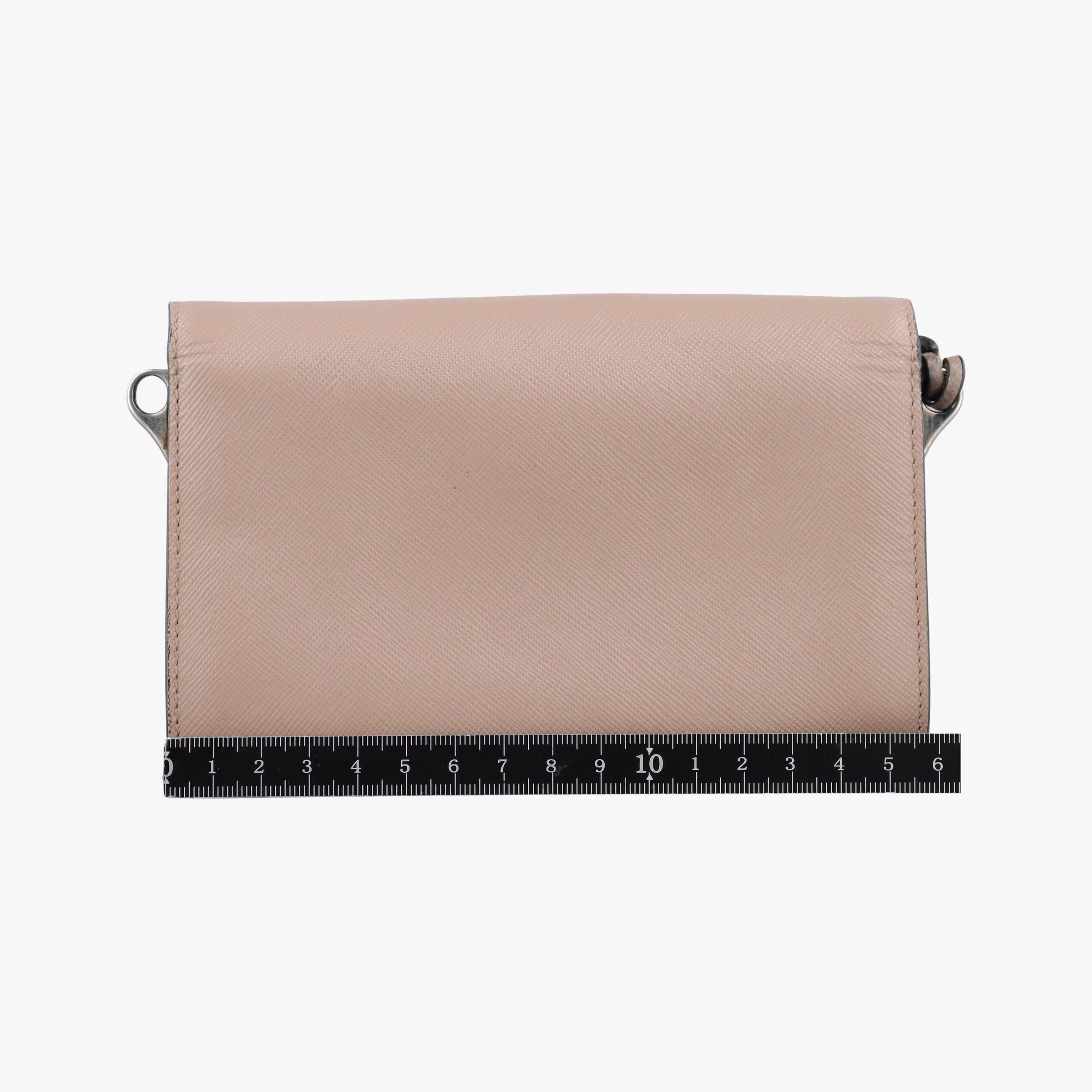 Pre-owned Prada Sound TAMARIS Pink SAFFIANO Leather BN2662 shoulderbag | stylenewstar
